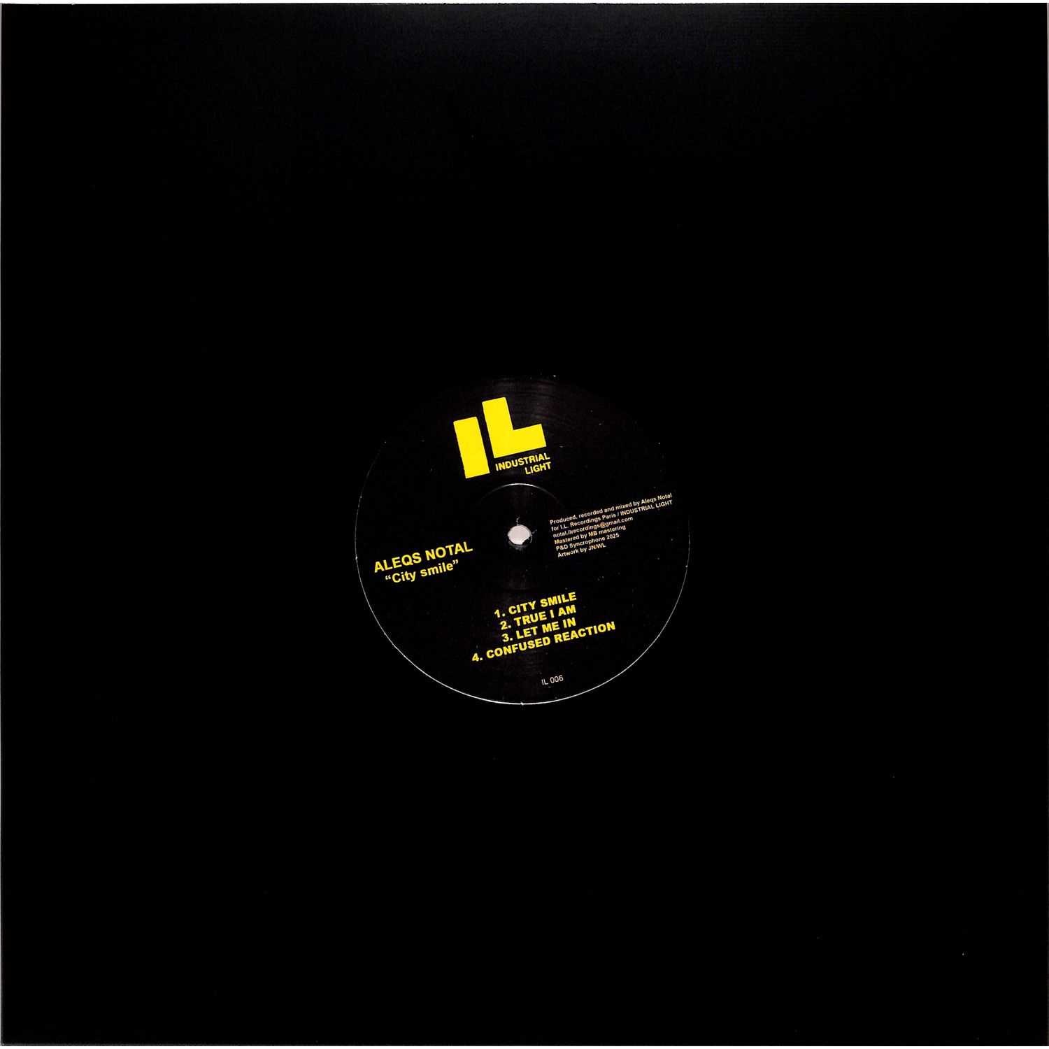 Aleqs Notal - CITY SMILE EP