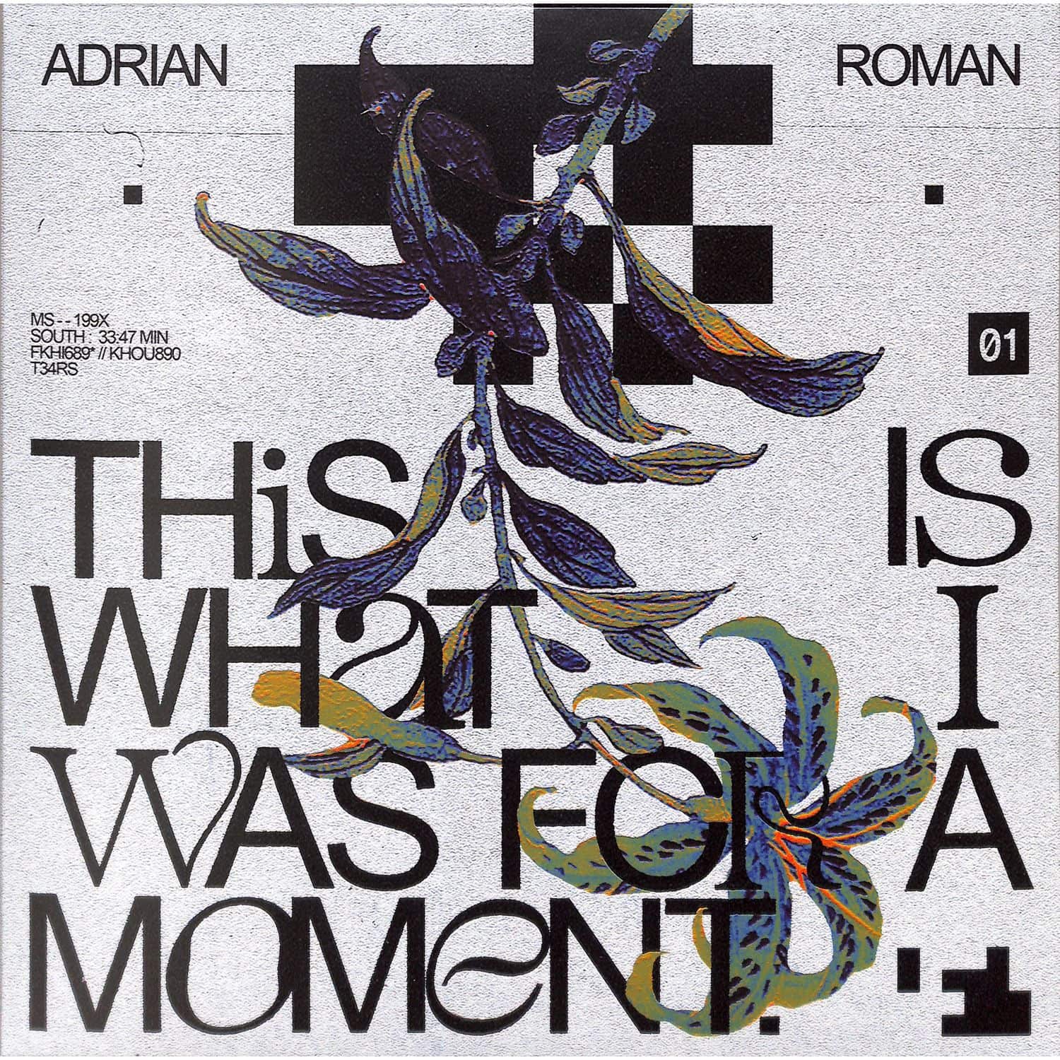 Adrian Roman - THIS IS WHAT I WAS FOR A MOMENT 