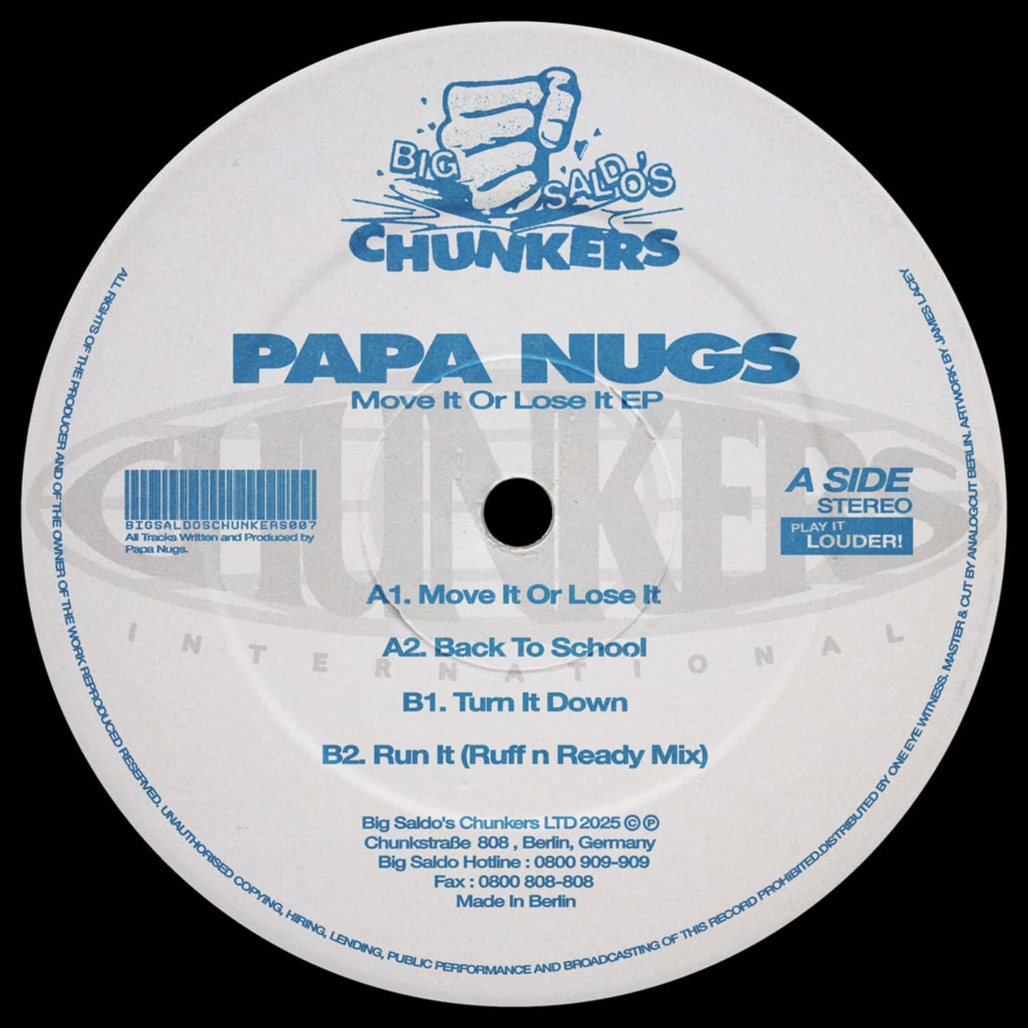 Papa Nugs - MOVE IT OR LOSE IT EP