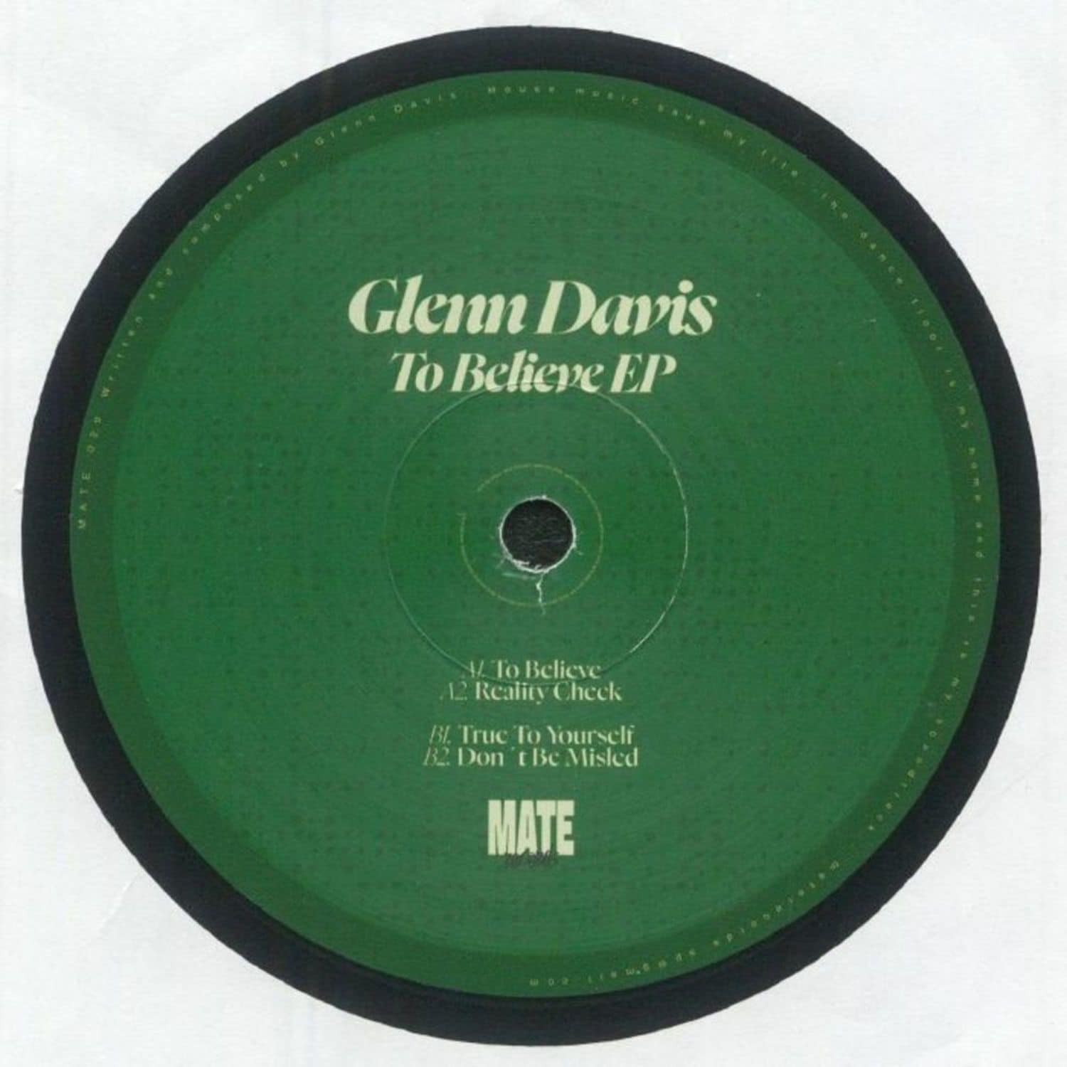 Glenn Davis - TO BELIEVE EP