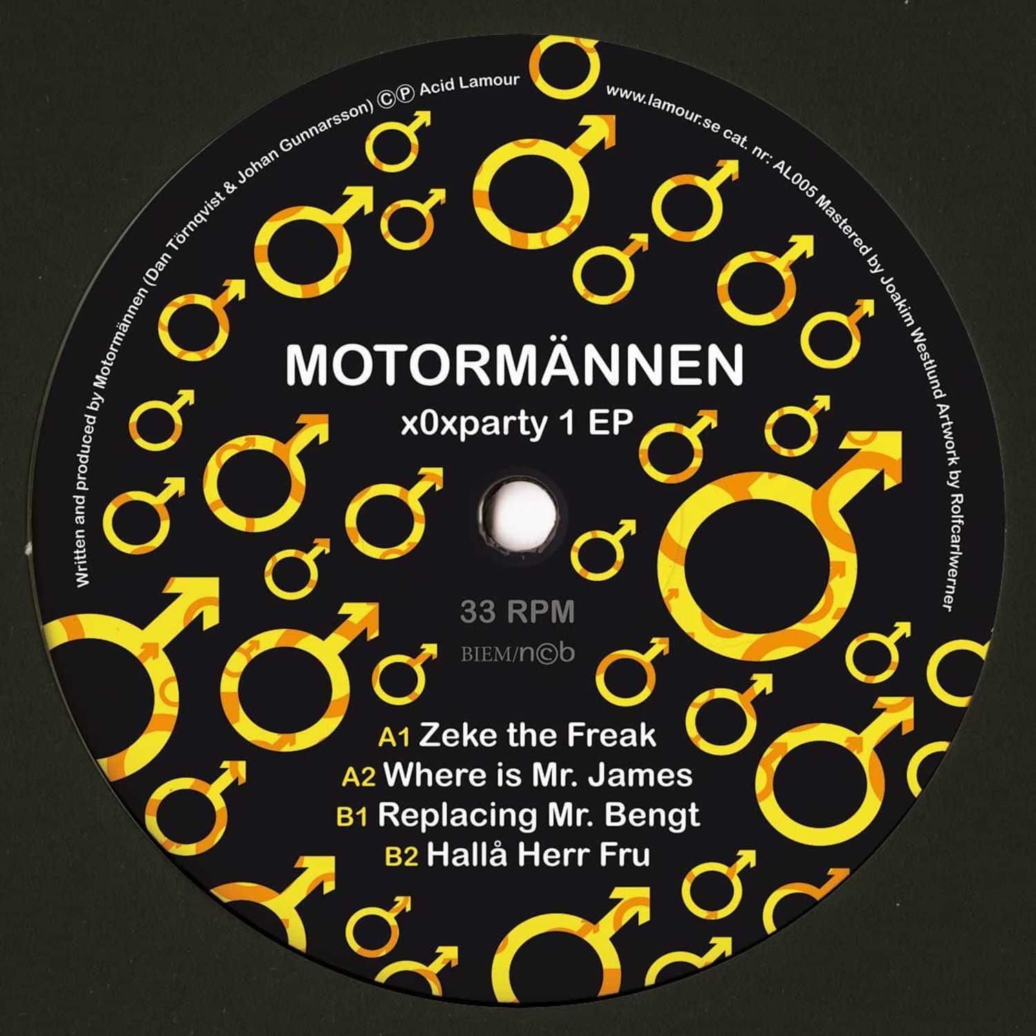 Motormannen - X0XPARTY 1 EP