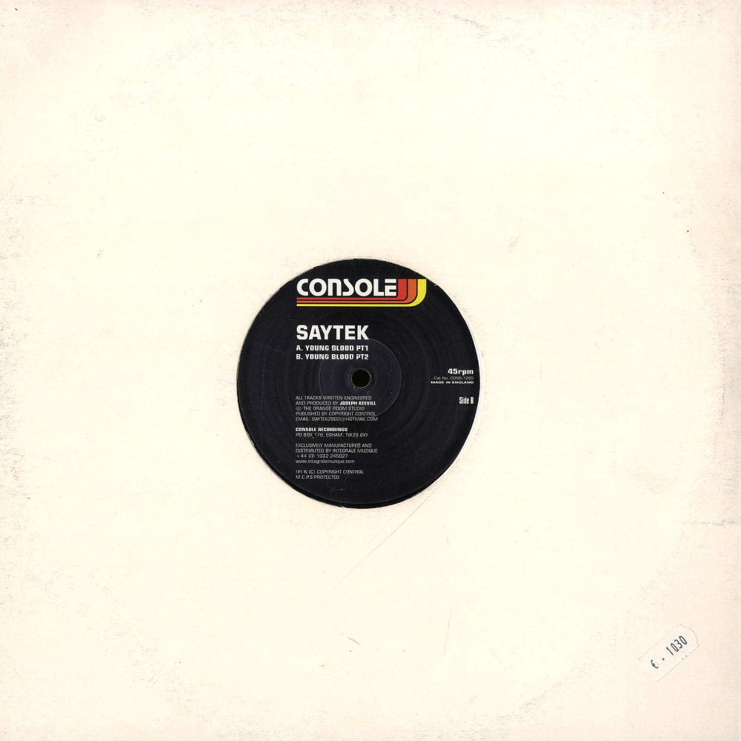 Saytek - YOUNG BLOOD
