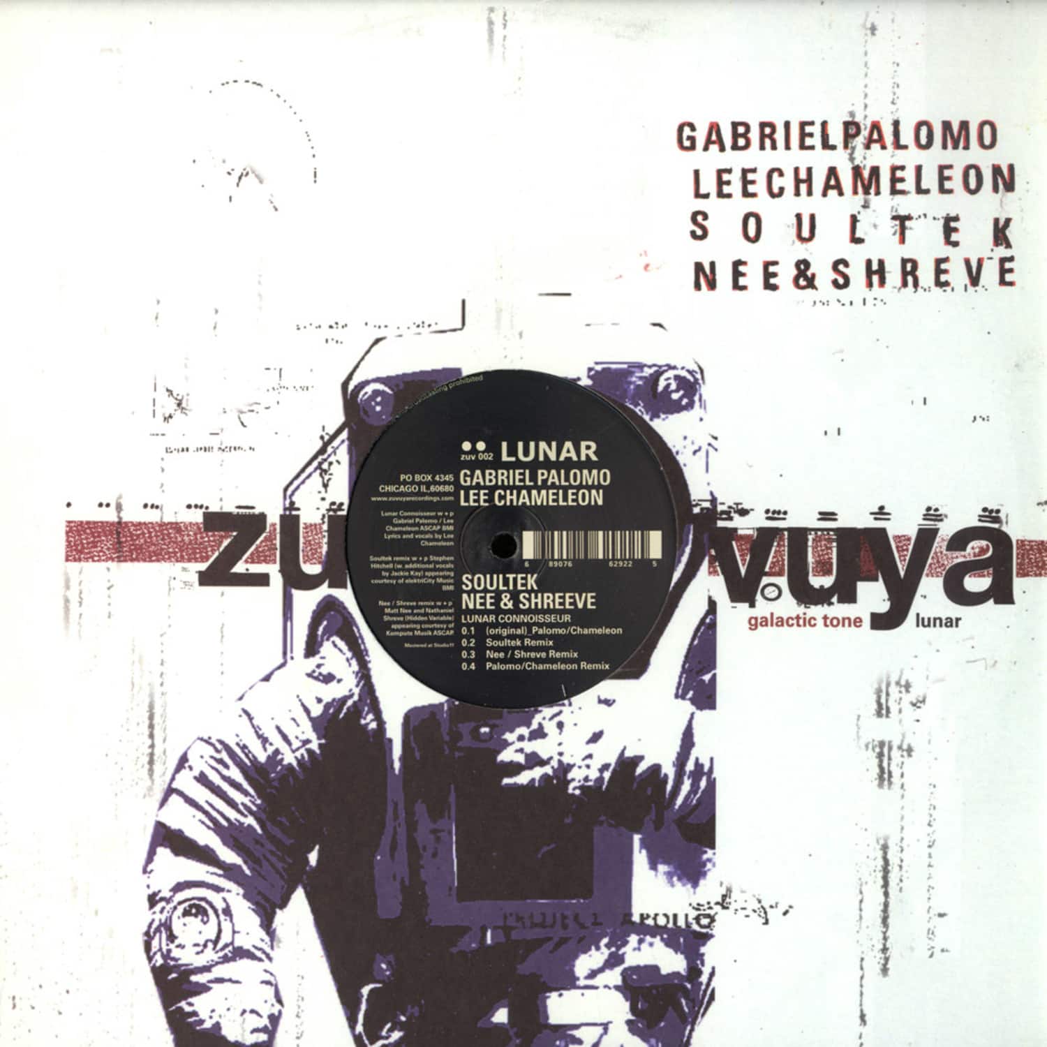 Gabriel Palomo & Lee Chameleon - LUNAR / SOULTEK REMIX