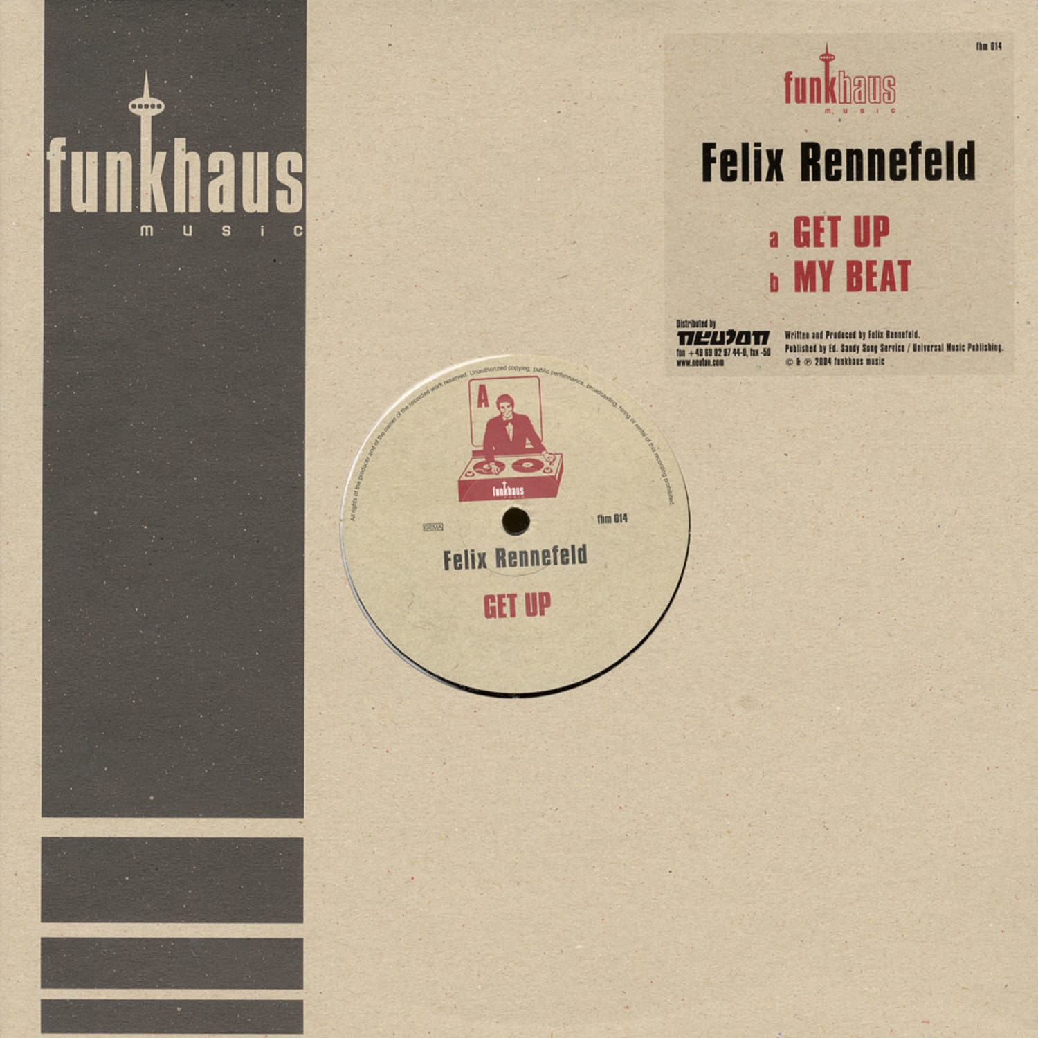 Felix Rennefeld - GET UP / MY BEAT