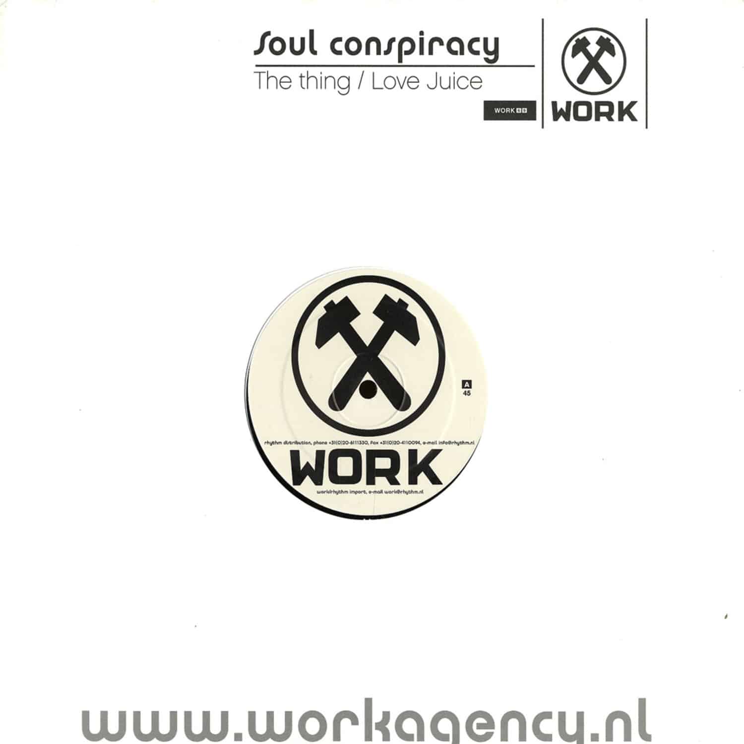 Soul Conspiracy - THE THING/LOVE JUICE