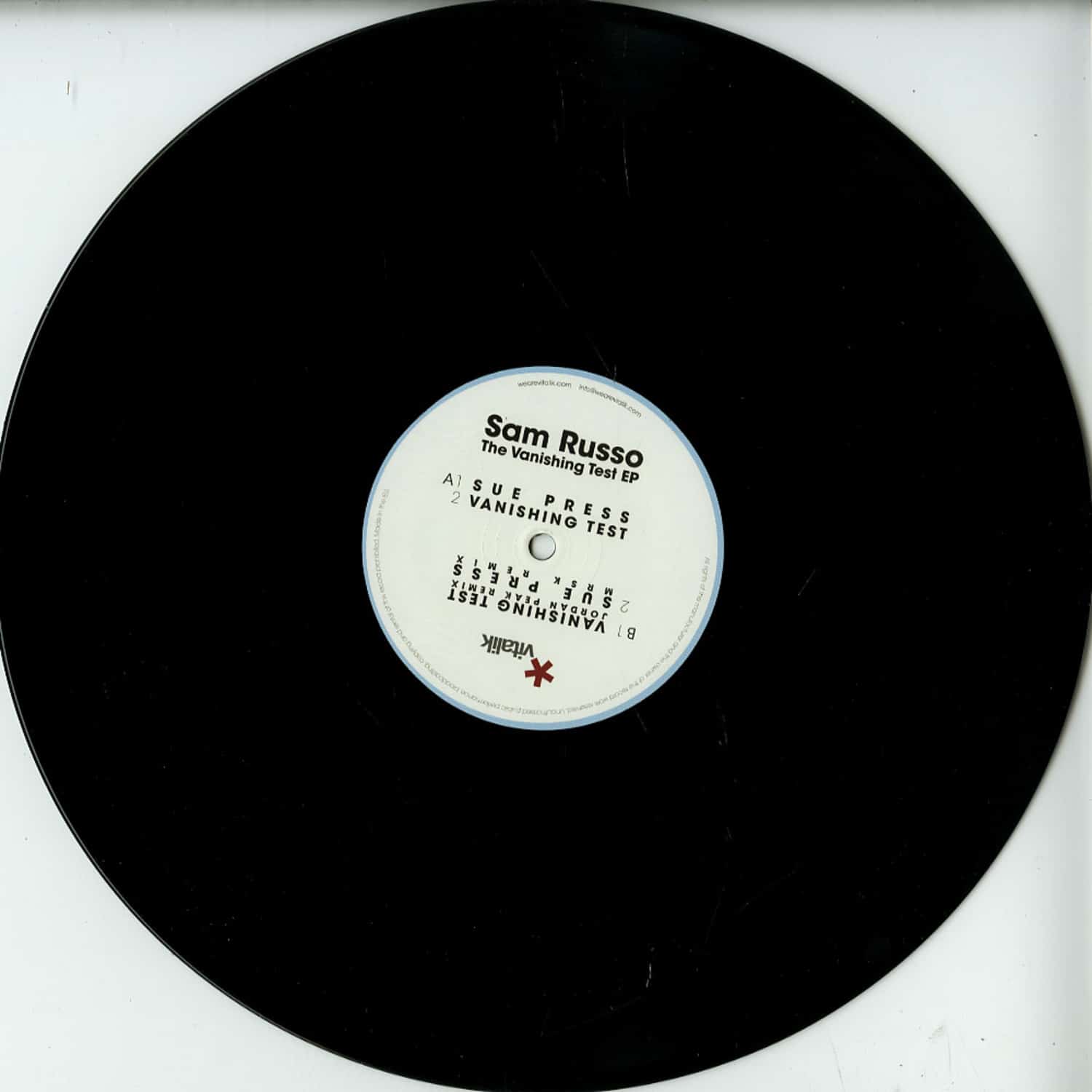 Sam Russo - VANISHING TEST EP