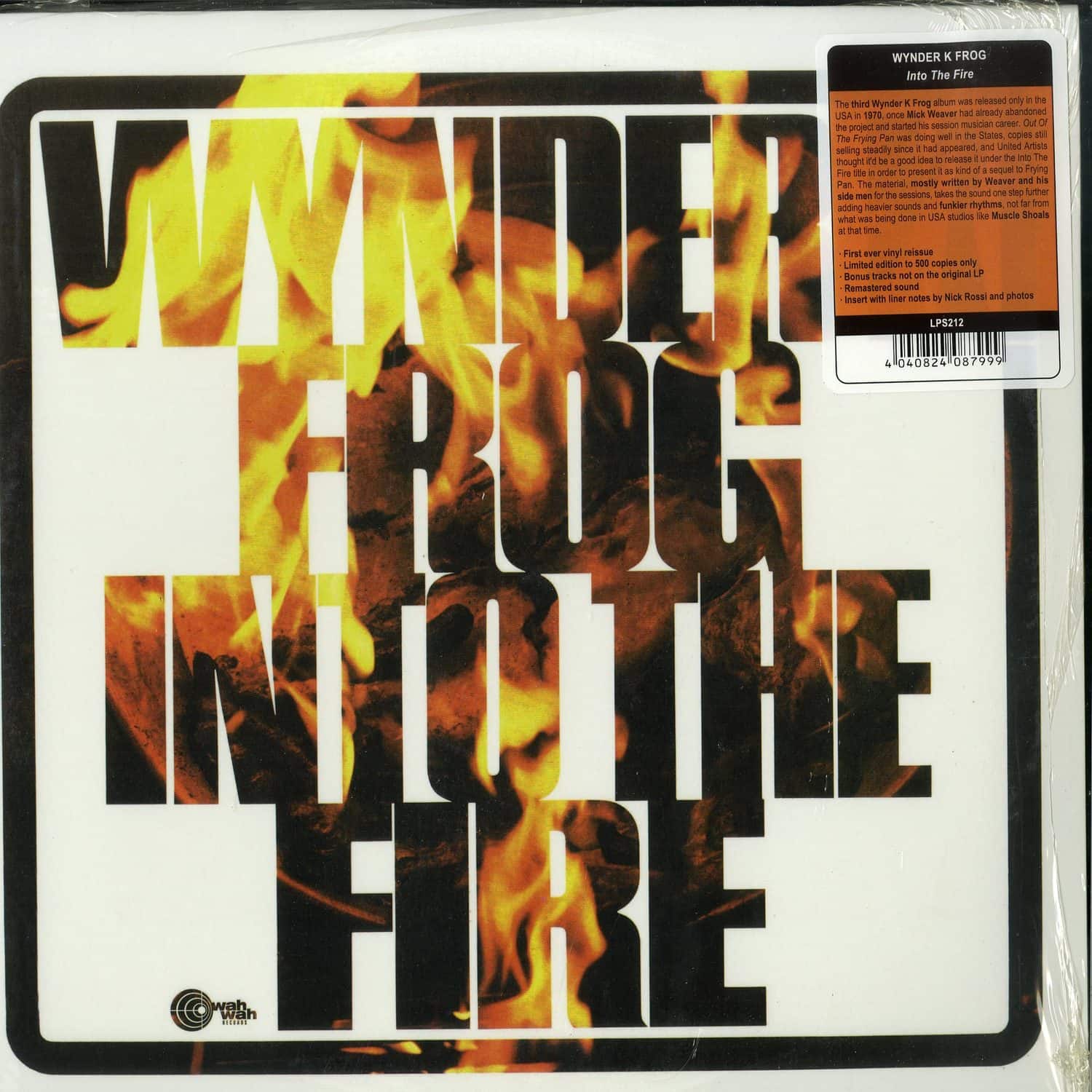 Wynder K. Frog - INTO THE FIRE 