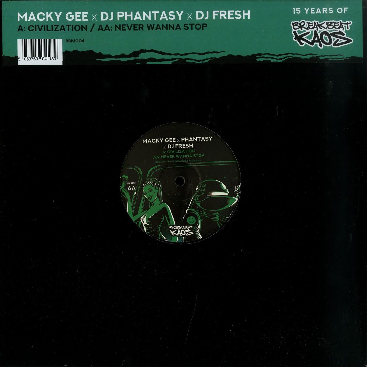 Macky Gee vs DJ Phantasy vs DJ Fresh - CIVILISATION / NEVER WANNA STOP