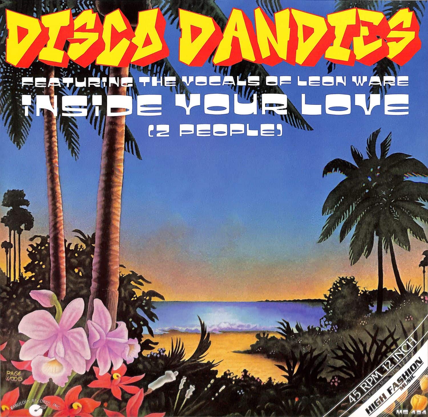 Disco Dandies feat Leon Ware - INSIDE YOUR LOVE 
