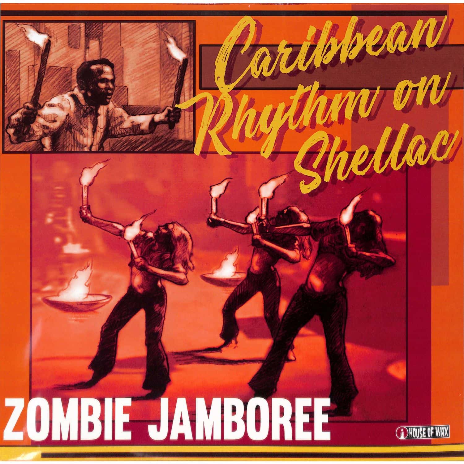 Various Artists - ZOMBIE JAMBOREE - CARIBBEAN RHYTHM ON SHELLAC 