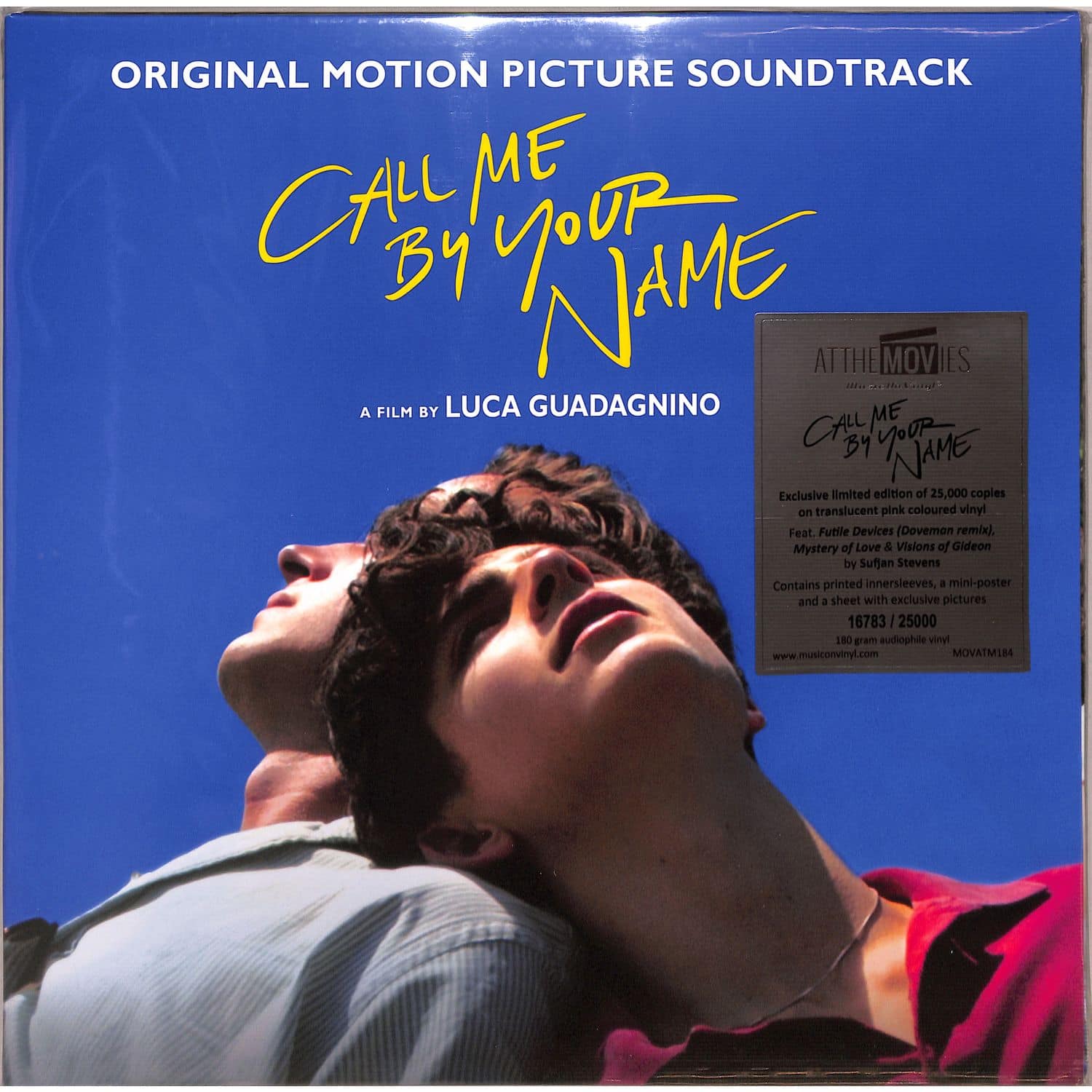 Various Artists - CALL ME BY YOUR NAME 