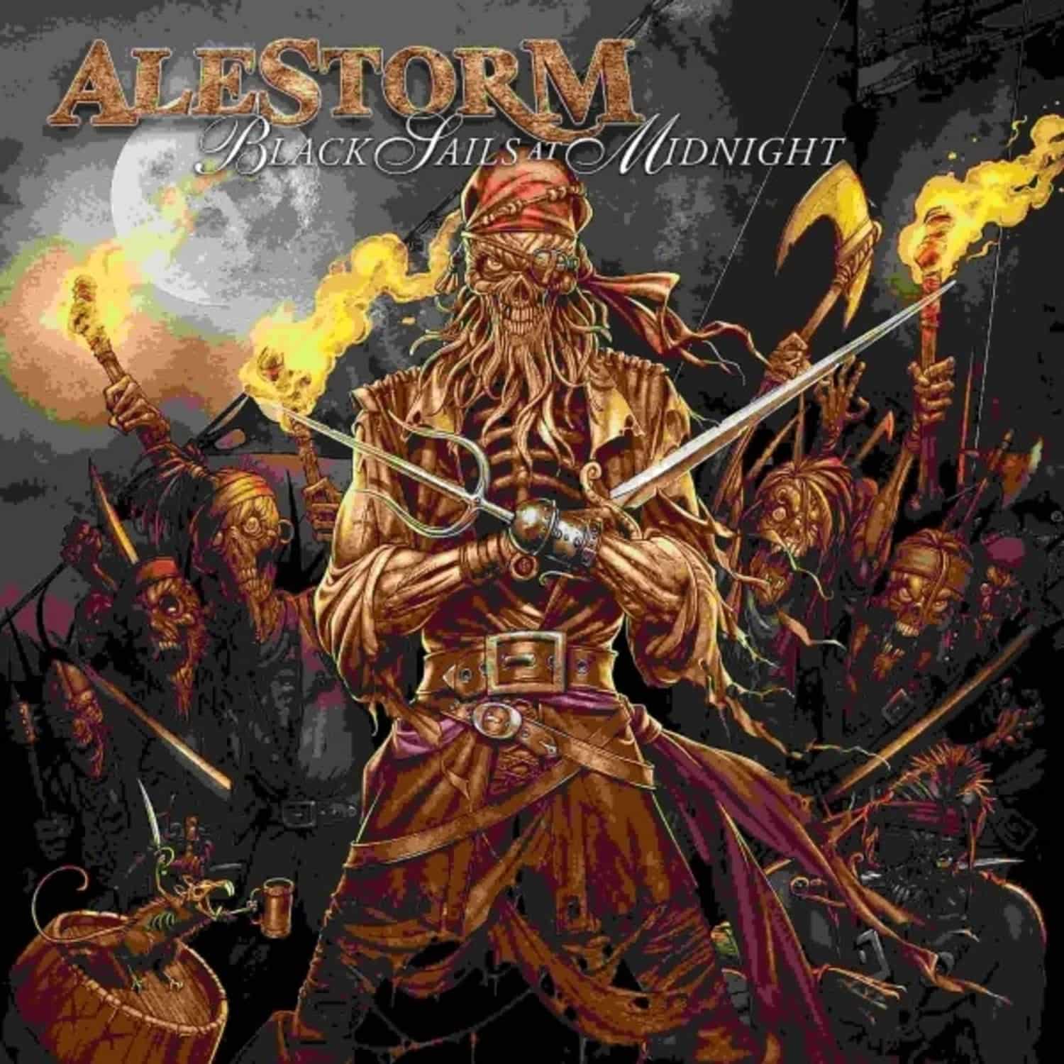 Alestorm - BLACK SAILS AT MIDNIGHT 