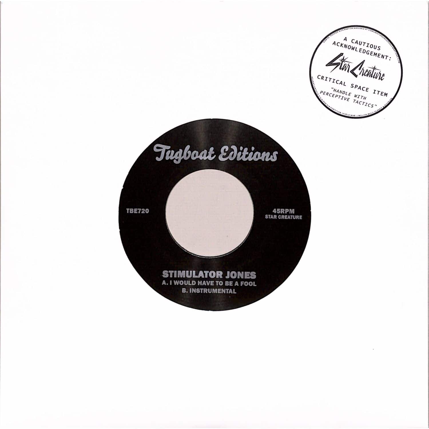 Stimulator Jones - I WOULD HAVE TO BE A FOOL 