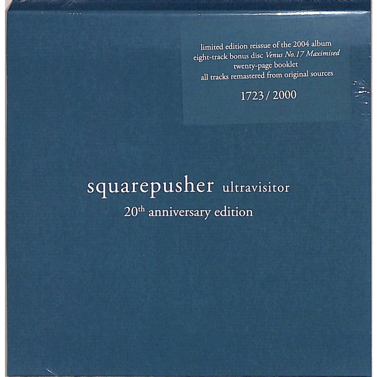Squarepusher - ULTRAVISITOR / LTD. 20TH ANNIVERSARY DELUXE EDITION 
