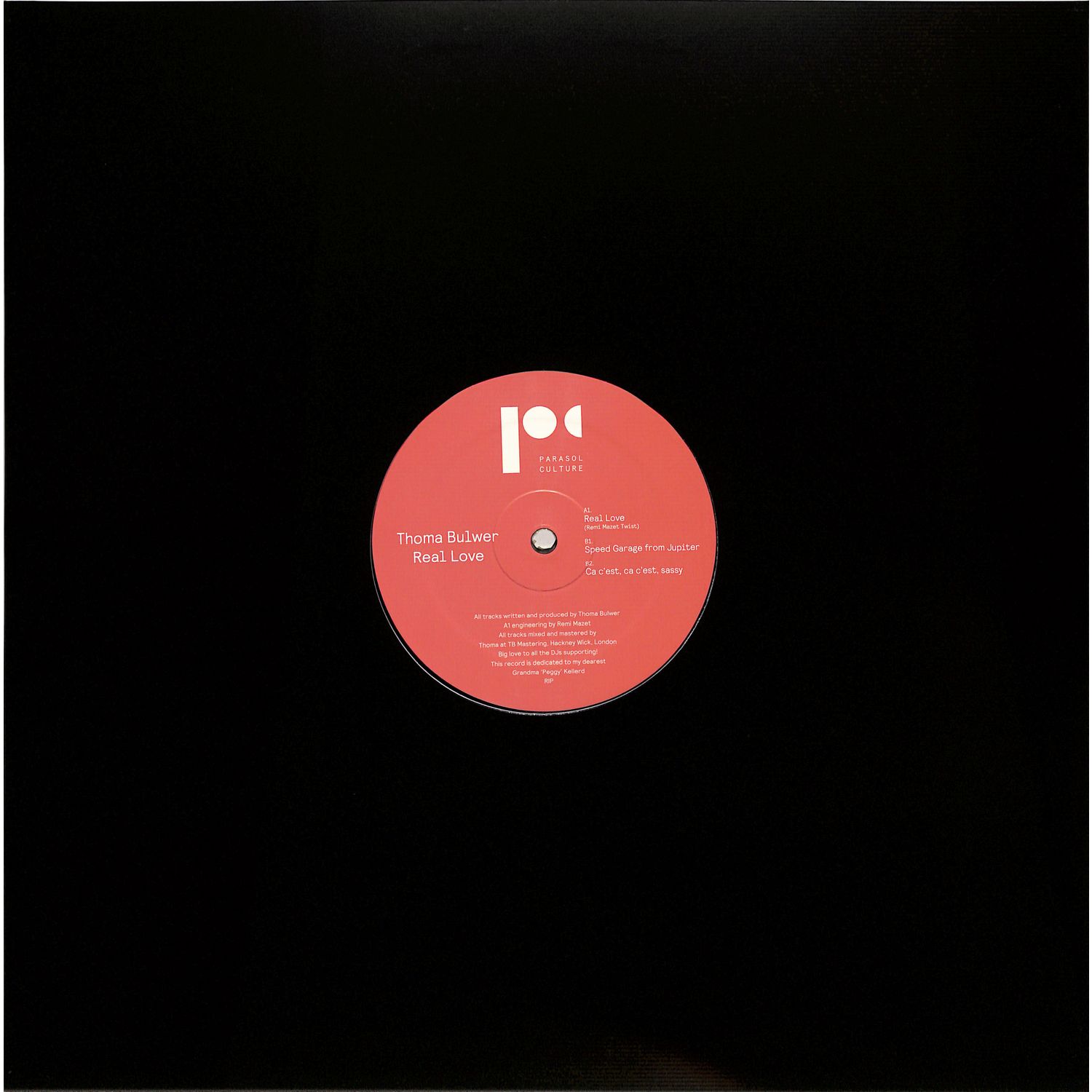 Thoma Bulwer - REAL LOVE EP