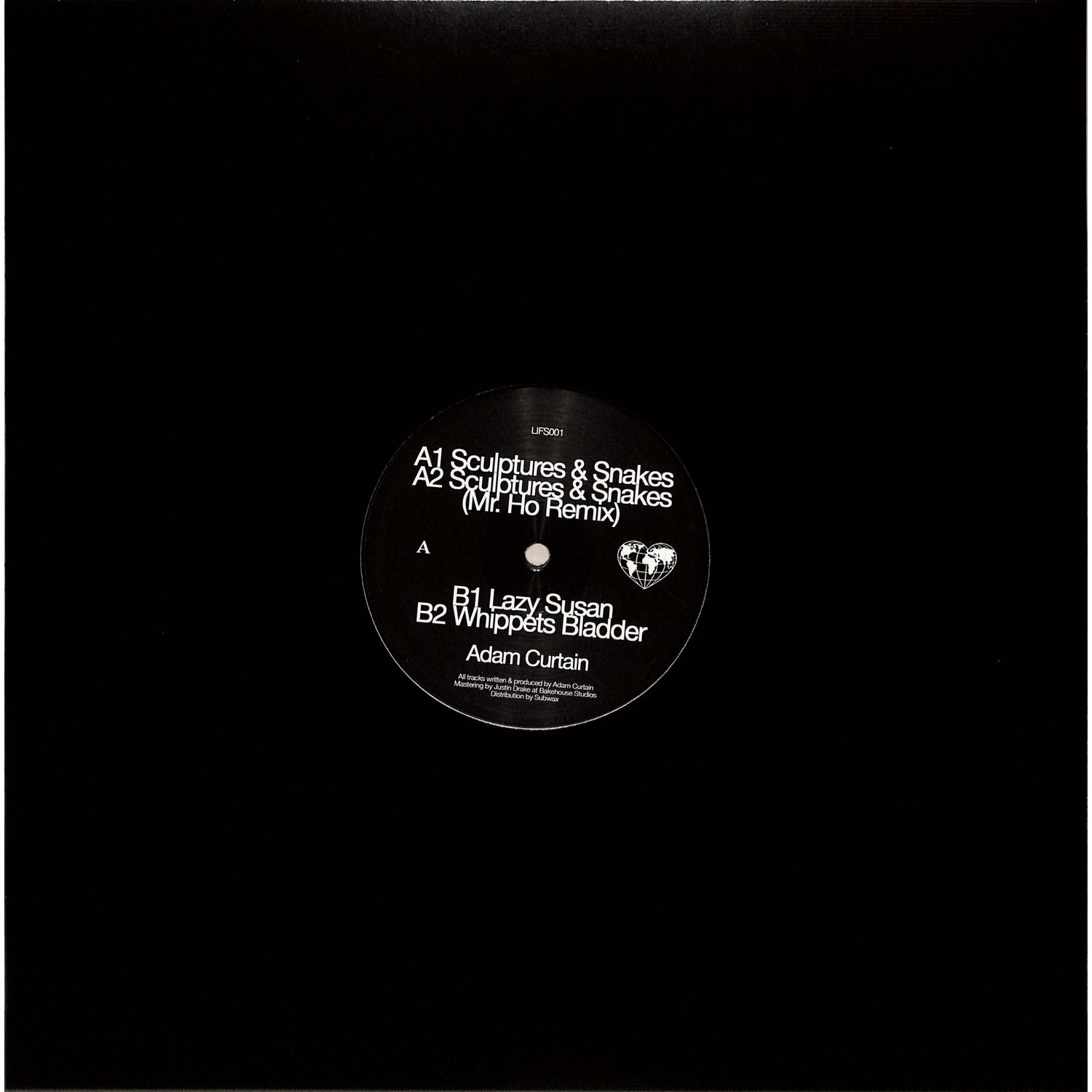 Adam Curtain - SCULPTURES & SNAKES EP 