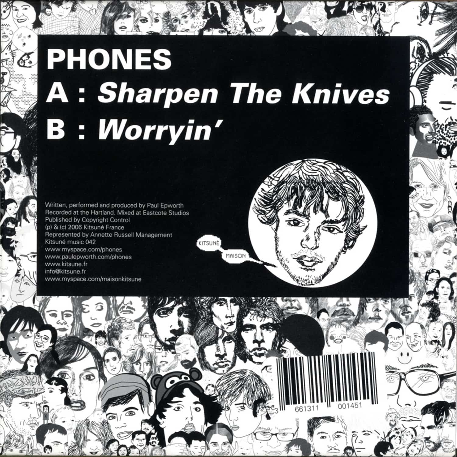 Phones - SHARPEN THE KNIVES / WORRYIN 