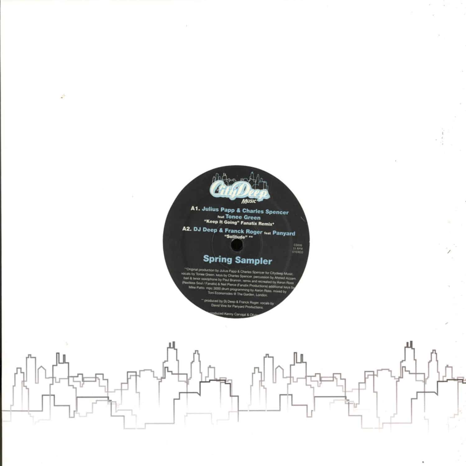 Various Artists - CITY DEEP SPRING SAMPLER
