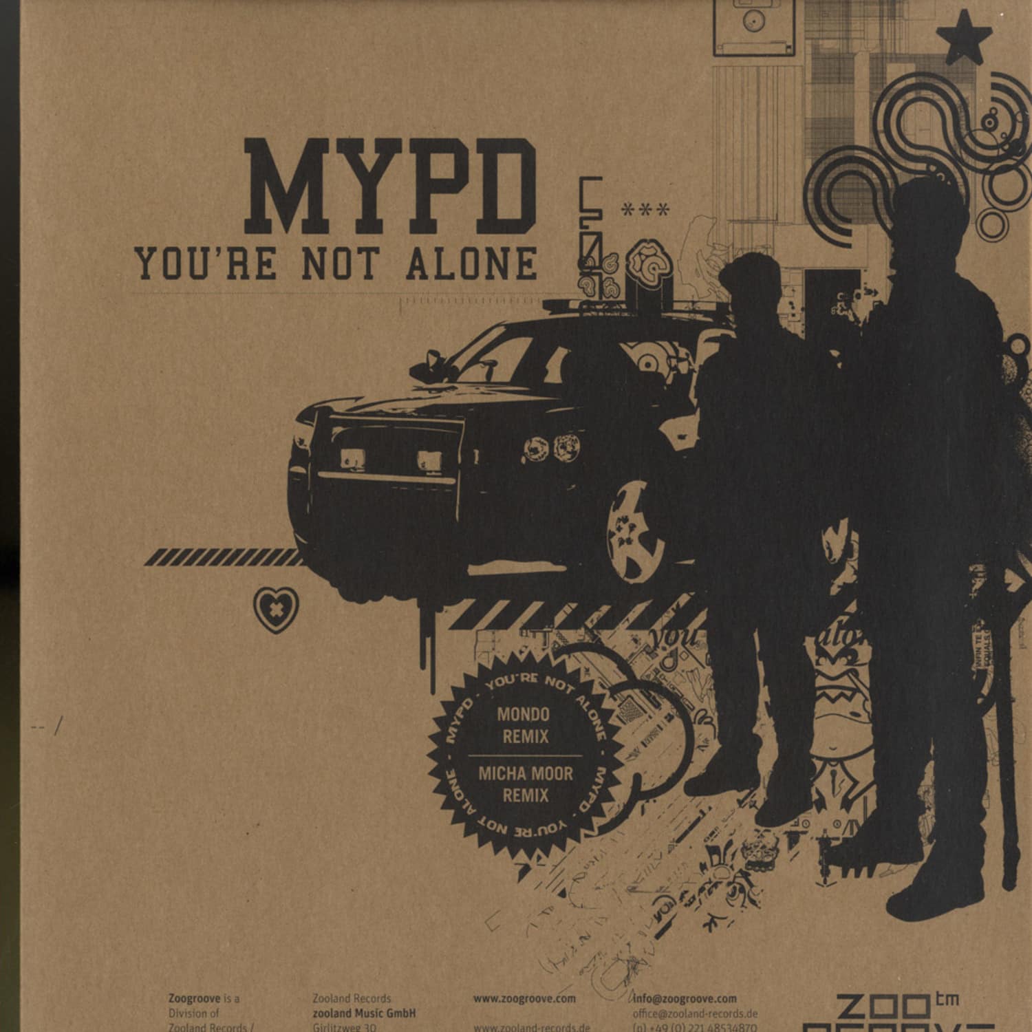 MYPD feat. Liz - YOURE NOT ALONE / MICHA MOOR REMIX