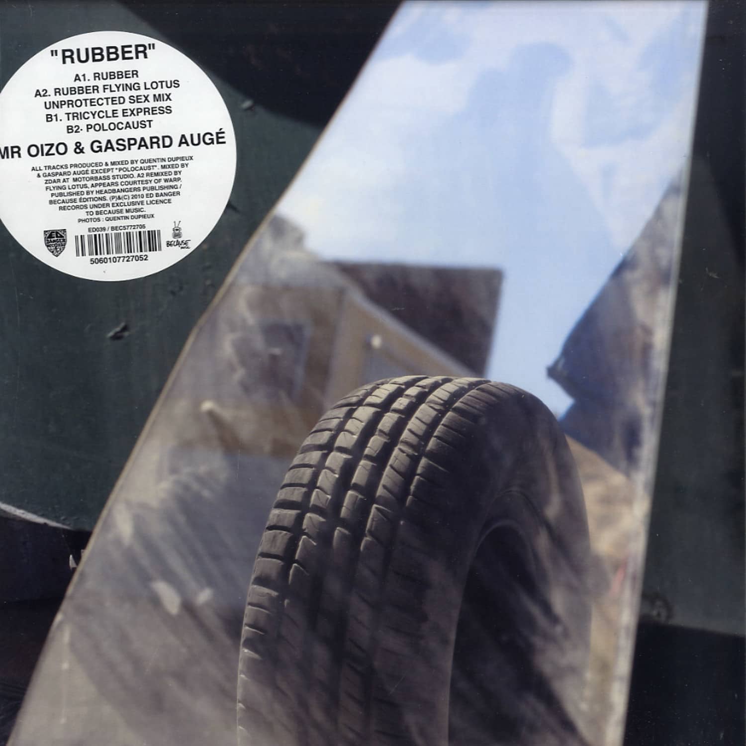 Mr Oizo & Gaspard Auge - RUBBER EP 