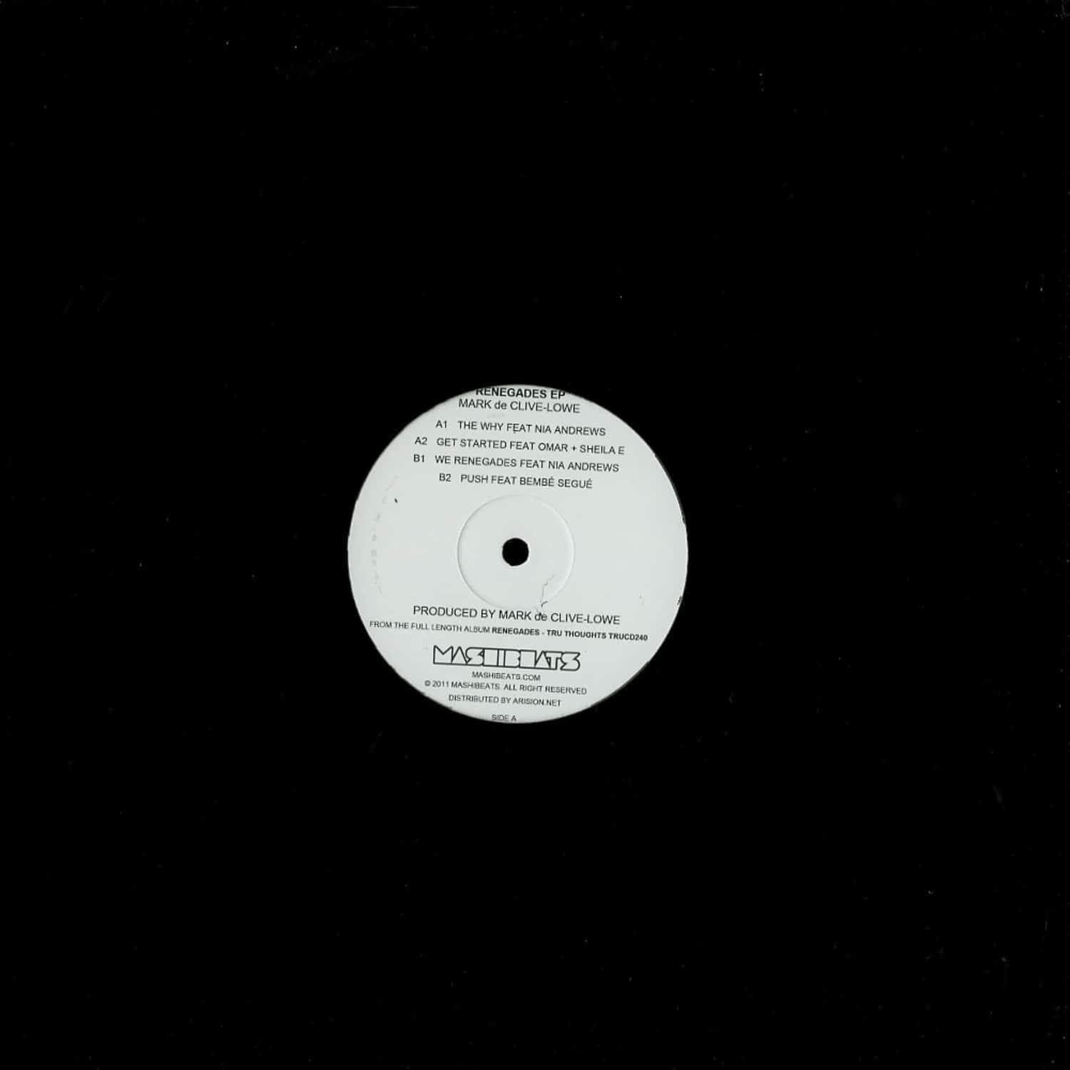 Mark De Clive Lowe - RENEGADES EP