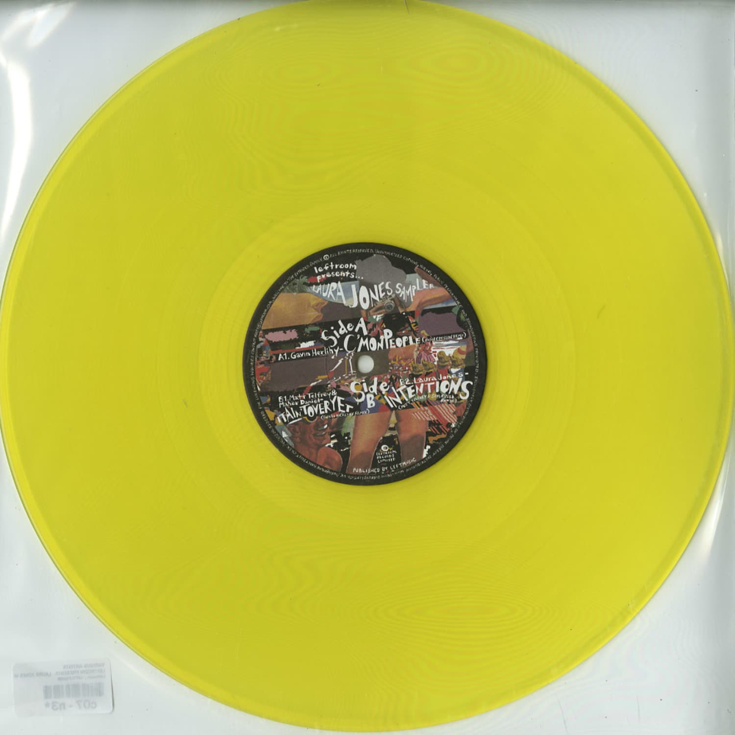 Various Artists - LEFTROOM PRESENTS - LAURA JONES VINYL SAMPLER 