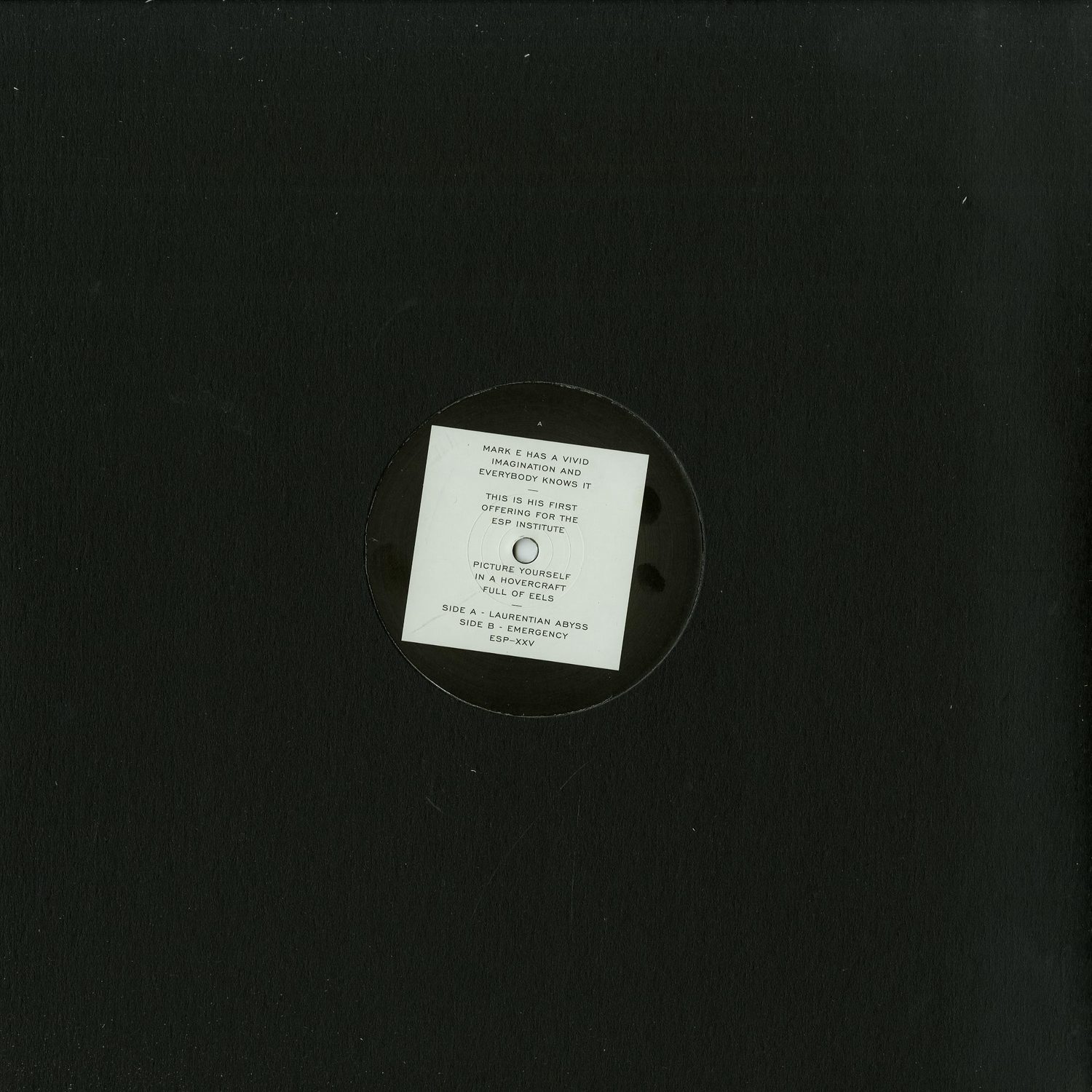 Mark E - EMERGENCY