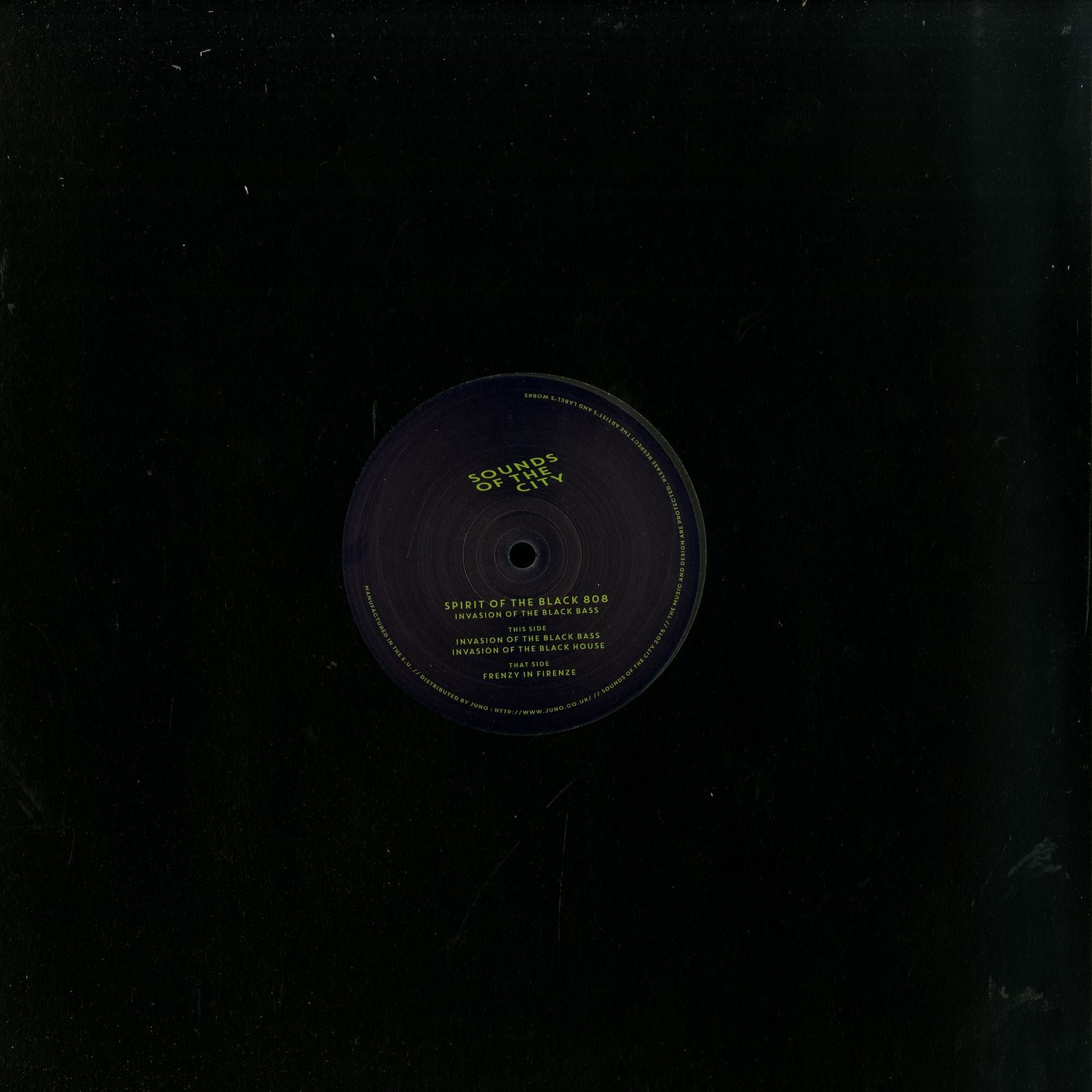 Spirit Of The Black 808 - INVASION OF THE BLACK BASS