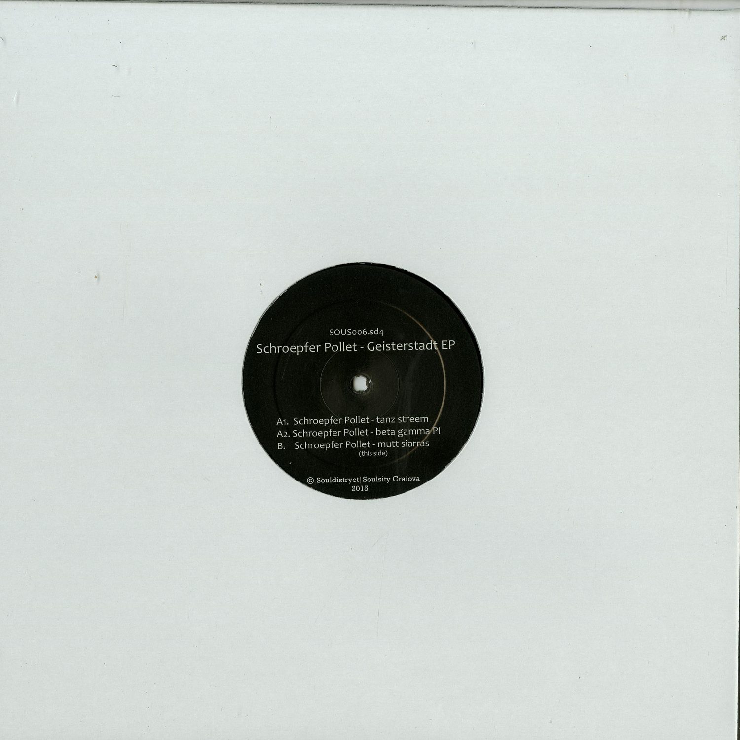 Schroepfer Pollet - GEISTERSTADT EP 