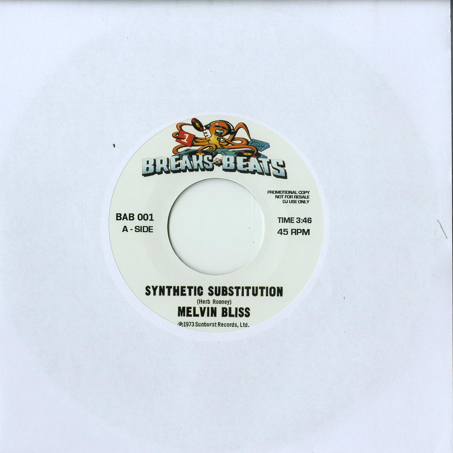 Melvin Bliss / Sweet Daddy Floyd - SYNTHETIC SUBSTITUTION 