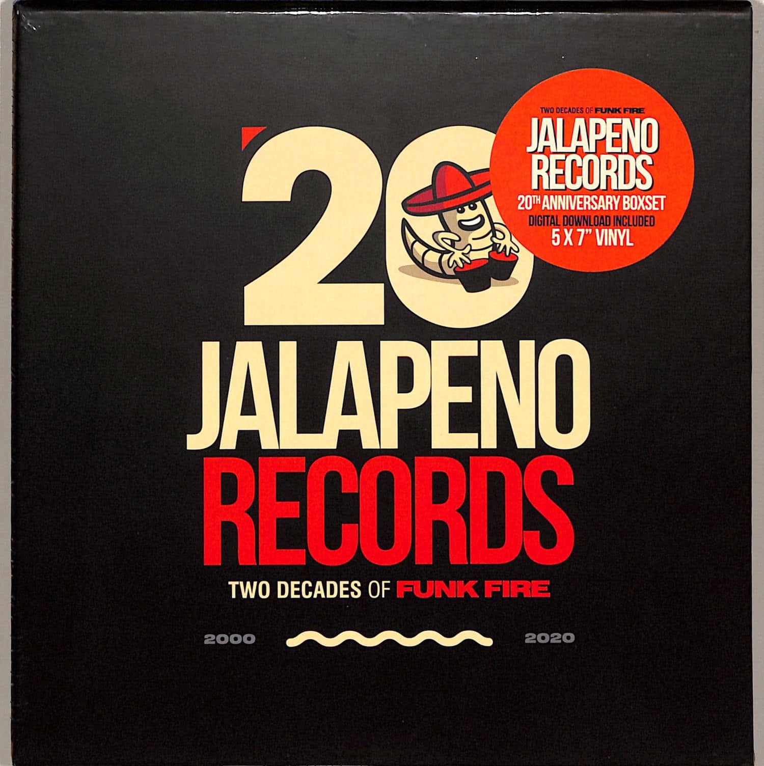 Various Artists - JALAPENO RECORDS  - TWO DECADES OF FUNK FIRE 