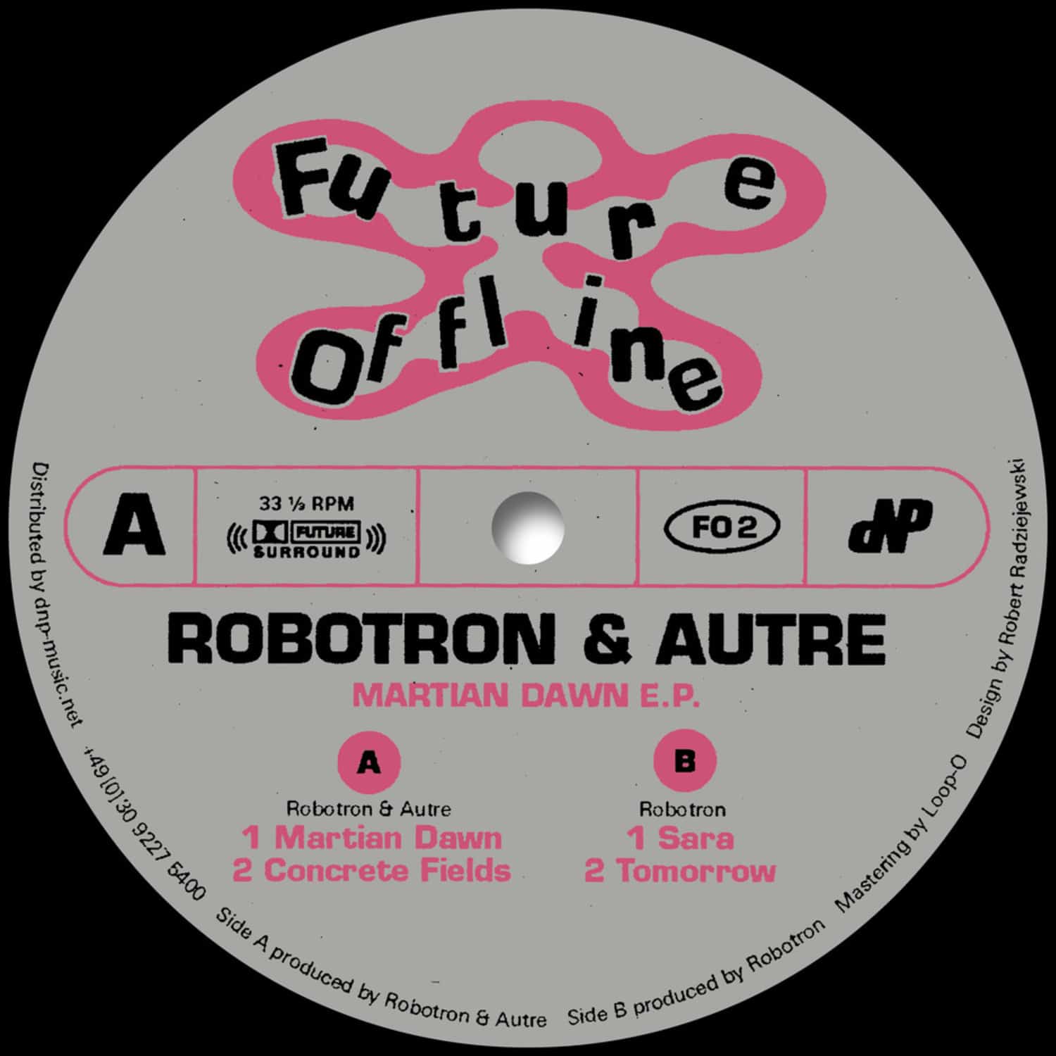Robotron - MARTIAN DAWN EP