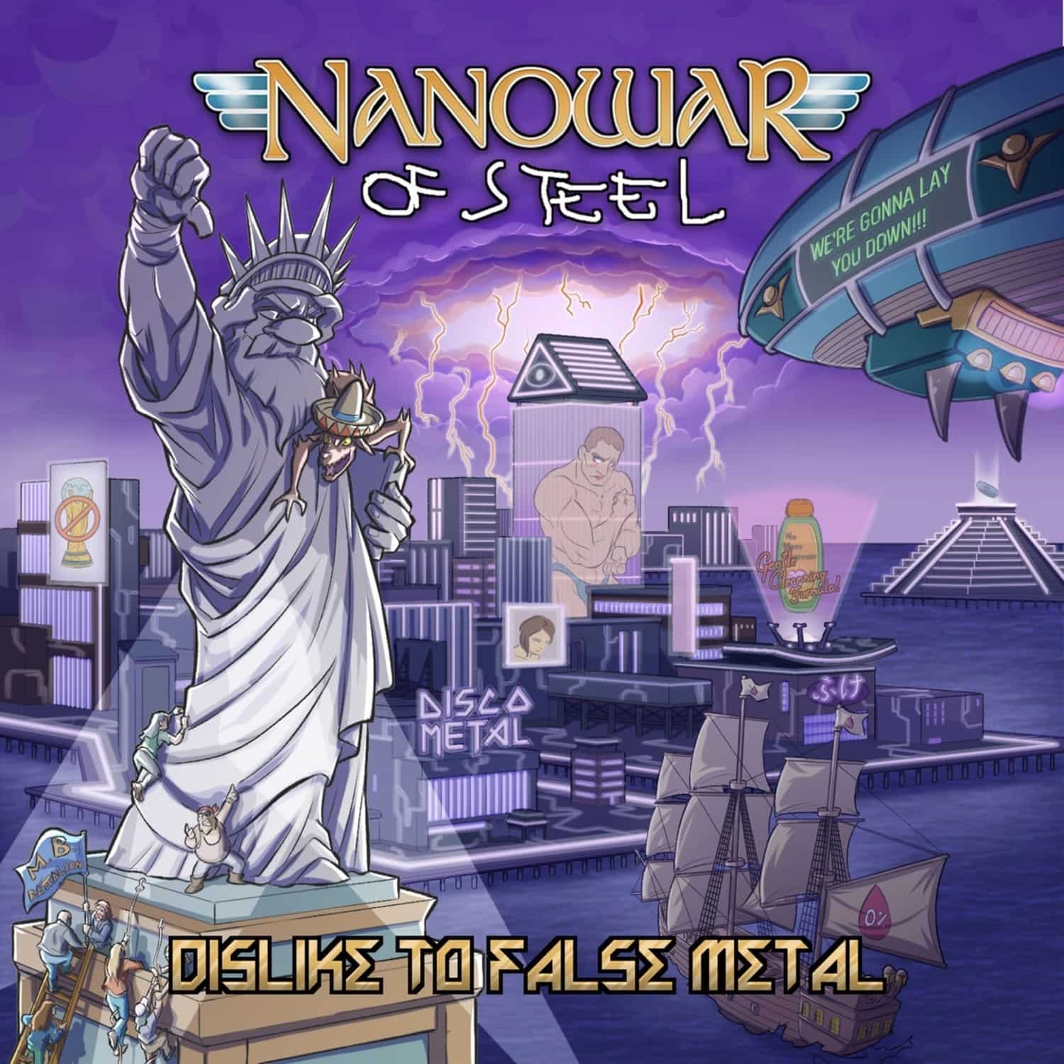 Nanowar Of Steel - DISLIKE TO FALSE METAL 