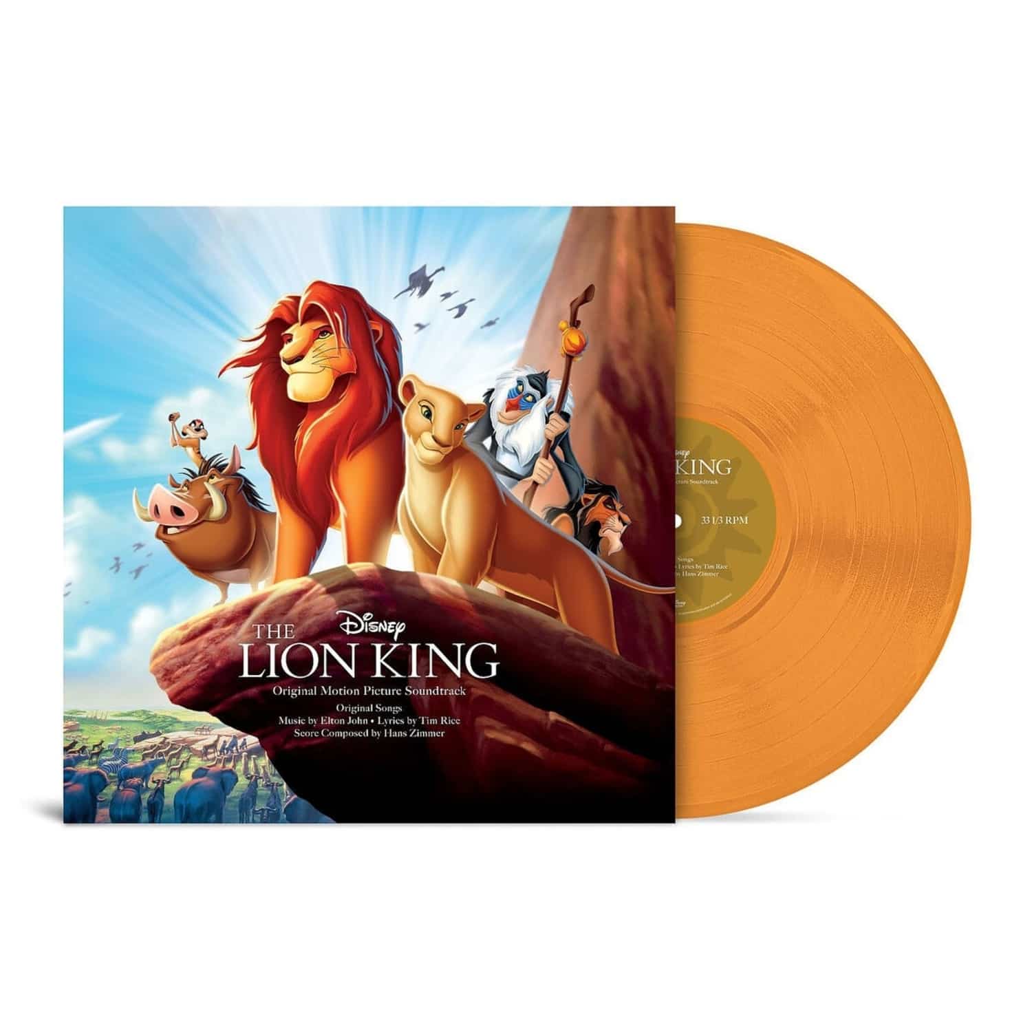 OST / Various - THE LION KING-ORANGE VINYL 
