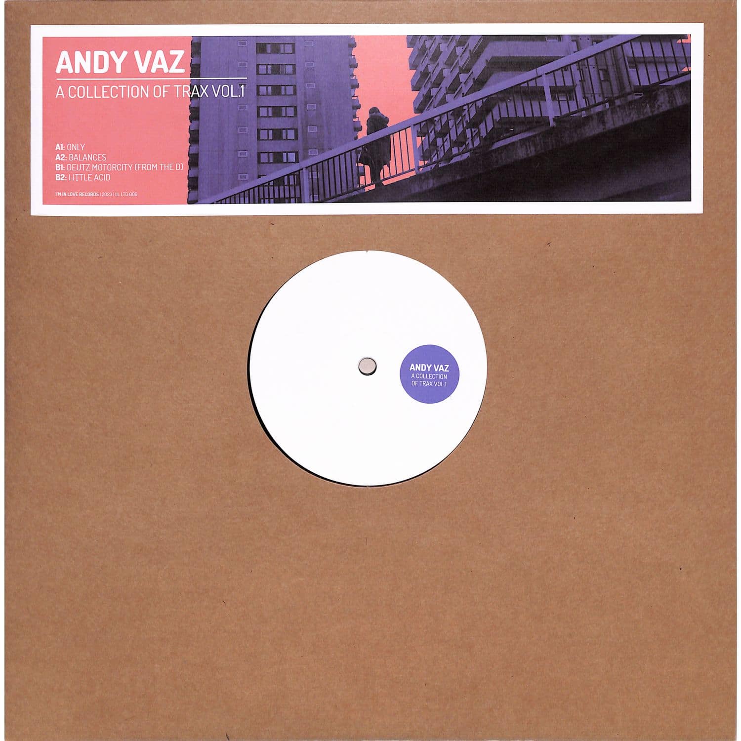 Andy Vaz - A COLLECTION OF TRAX VOL. 1