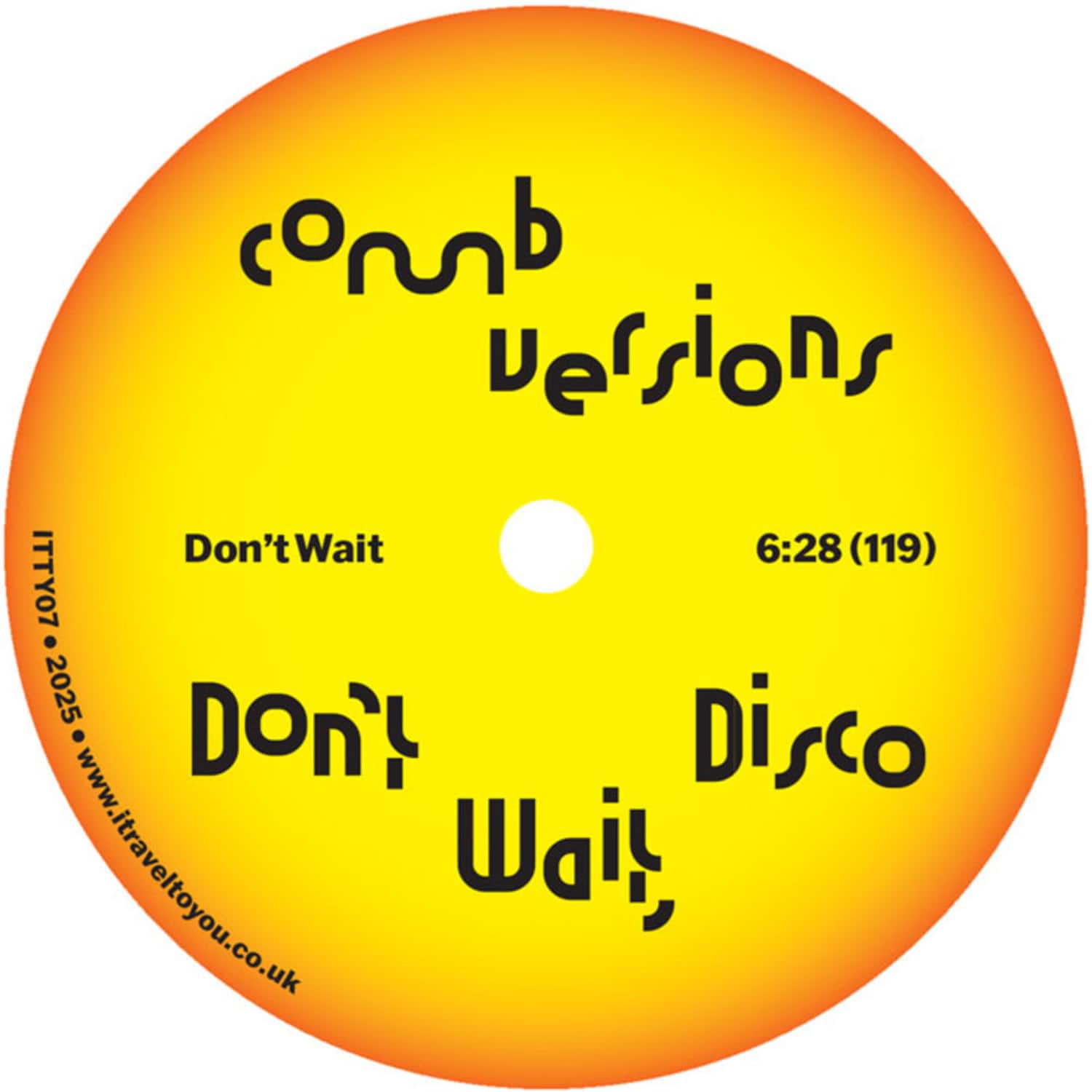 Comb Edits - DONT WAIT, DISCO