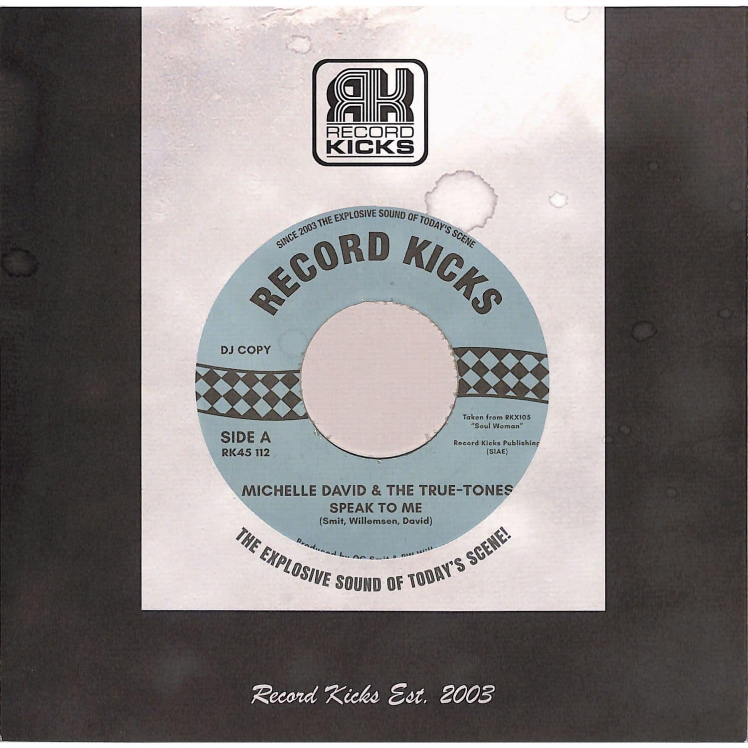 Michelle David & The True-Tones - SPEAK TO ME / RUNNING