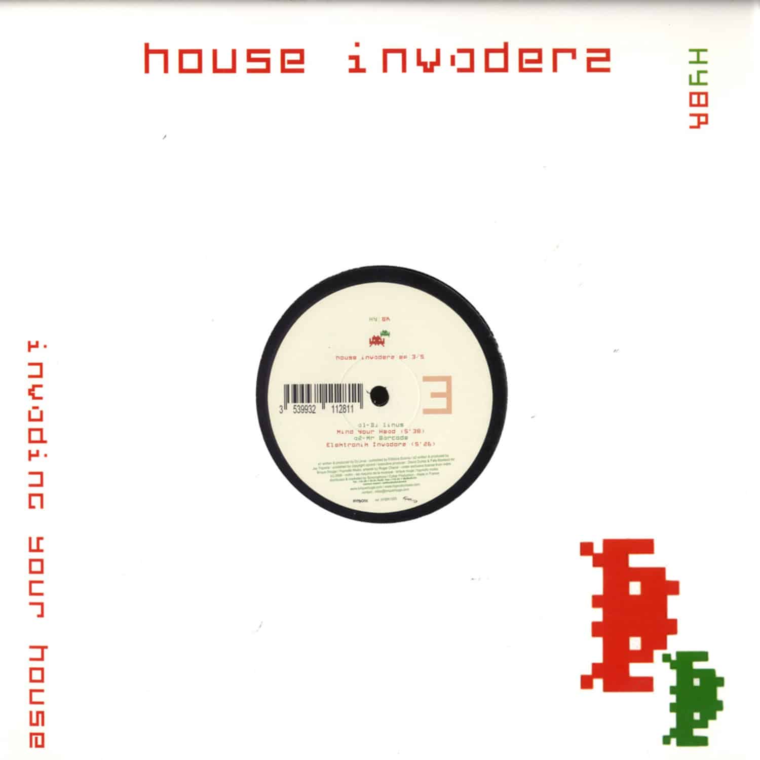 Various Artists - HOUSE INVADERZ VOL 3
