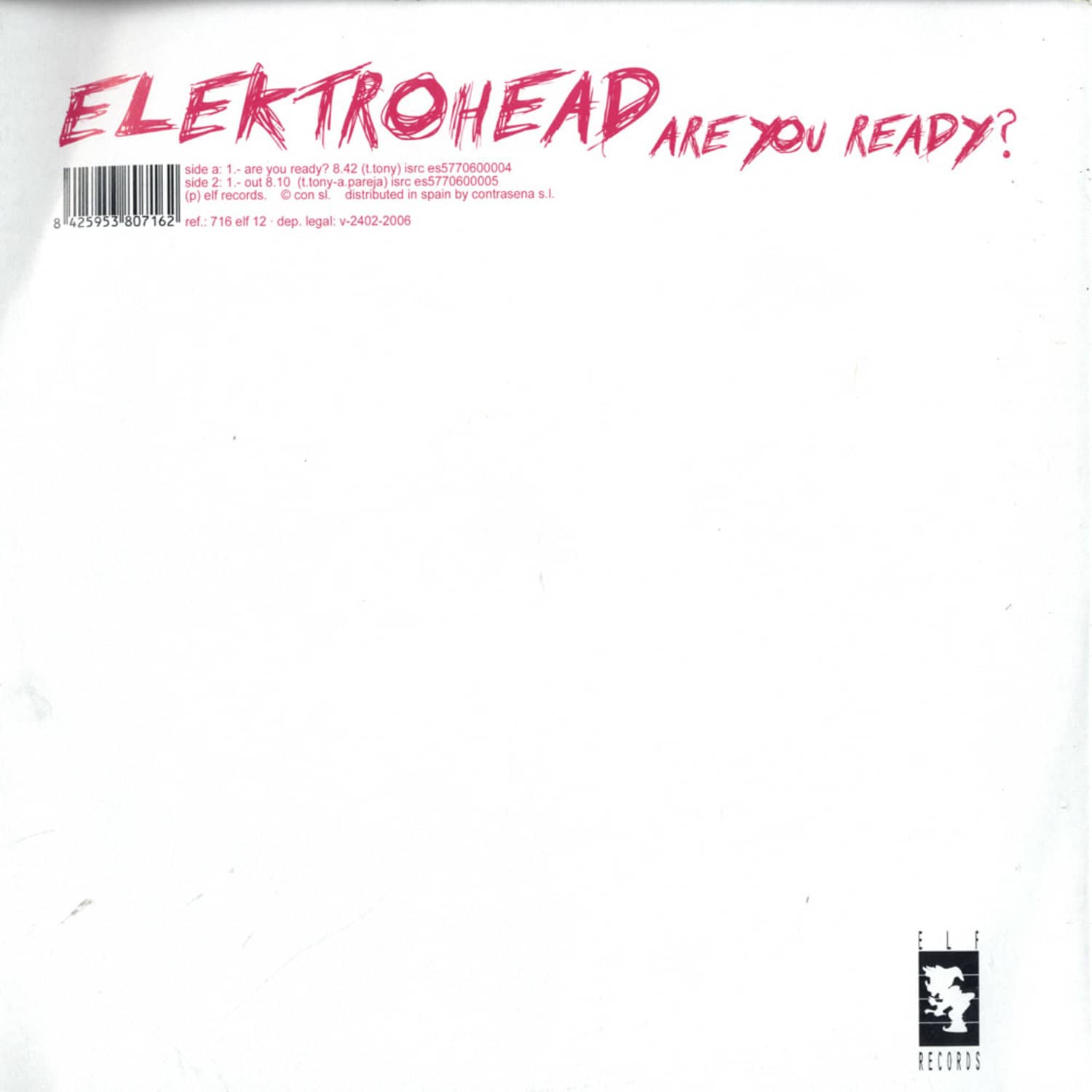 Elektroheads - ARE YOU READY