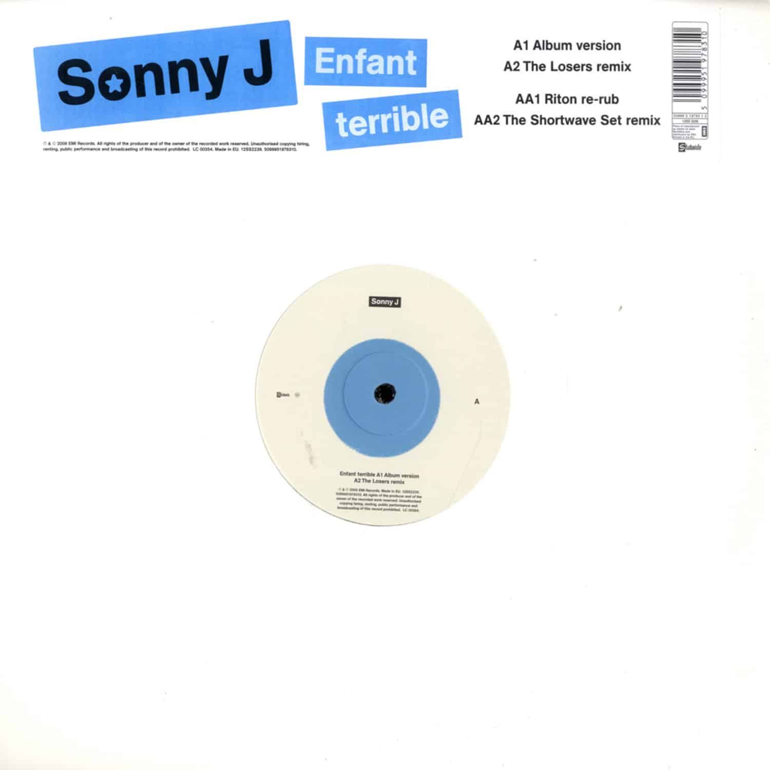 Sonny - ENFANT TERRIBLE / RITON RE-RUB