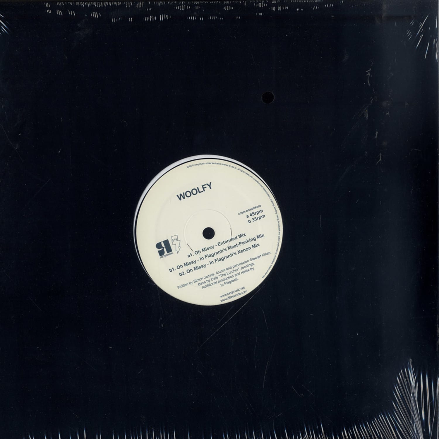 Woolfy - OH MISSY / IN FLAGRANTI RMX