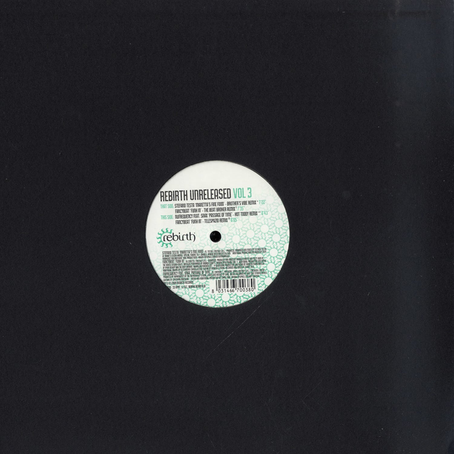 Various - REBIRTH UNRELEASED VOL.3