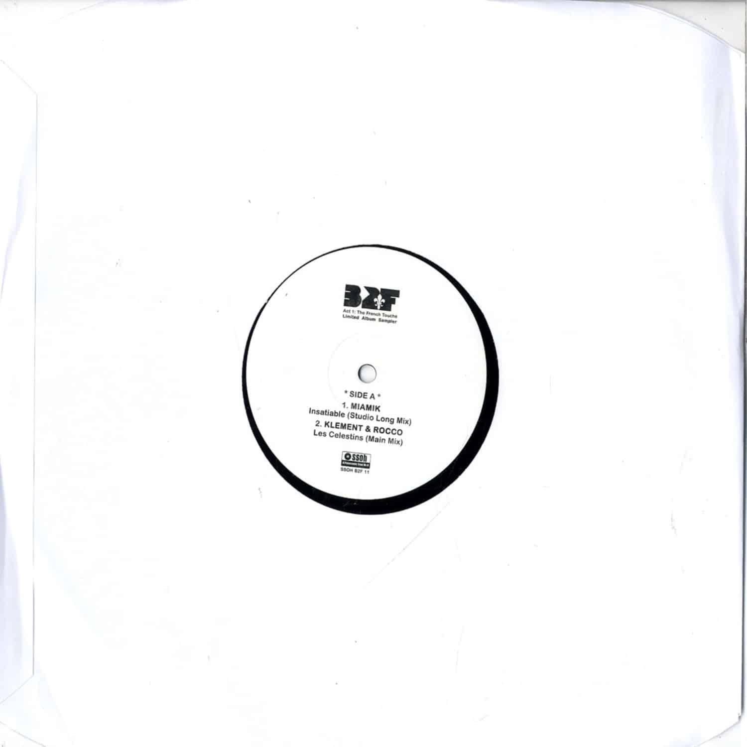 Various Ltd Album Sampler - ACT 1 : THE FRENCH TOUCHE