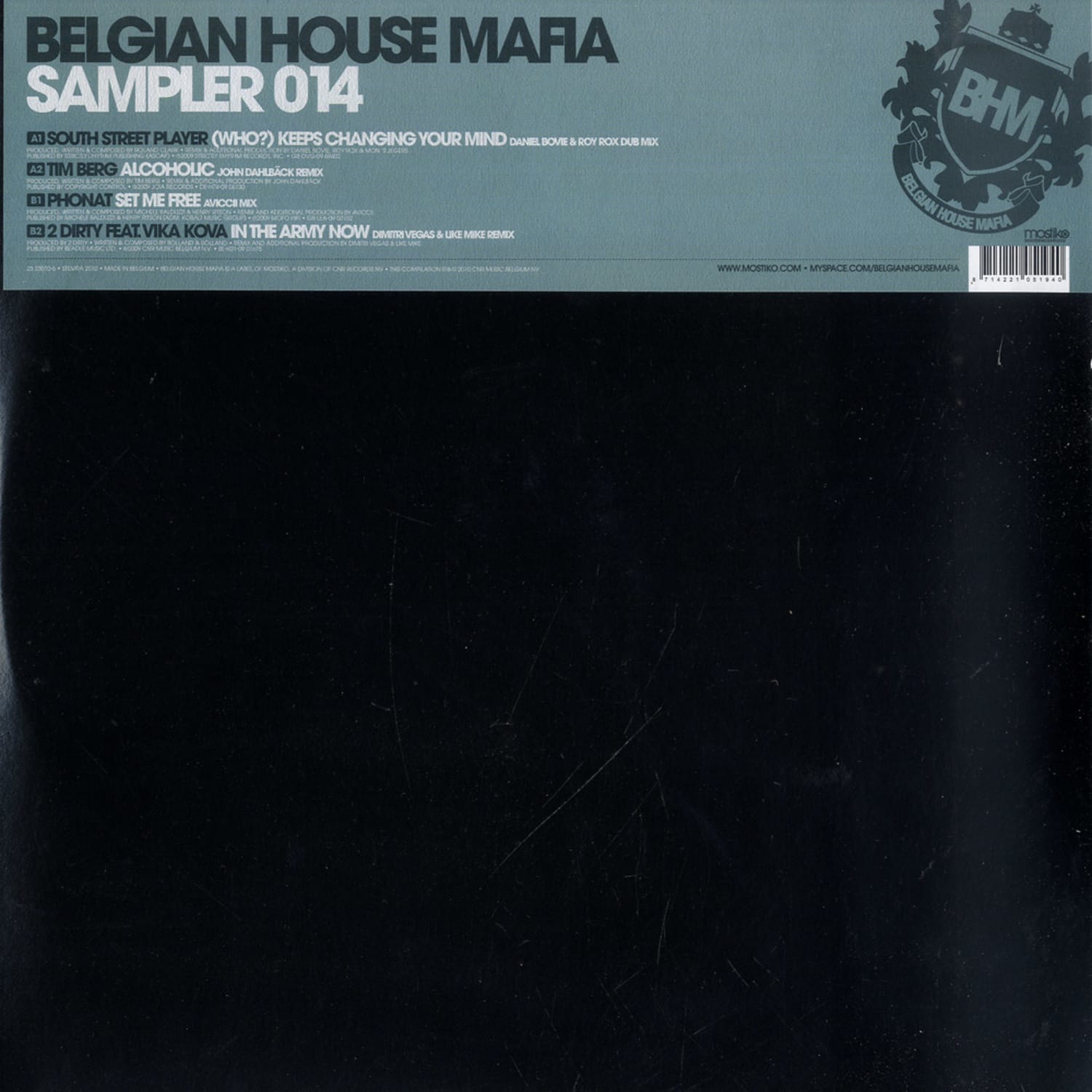 Various Artists - BELGIAN HOUSE MAFIA SAMPLER 14