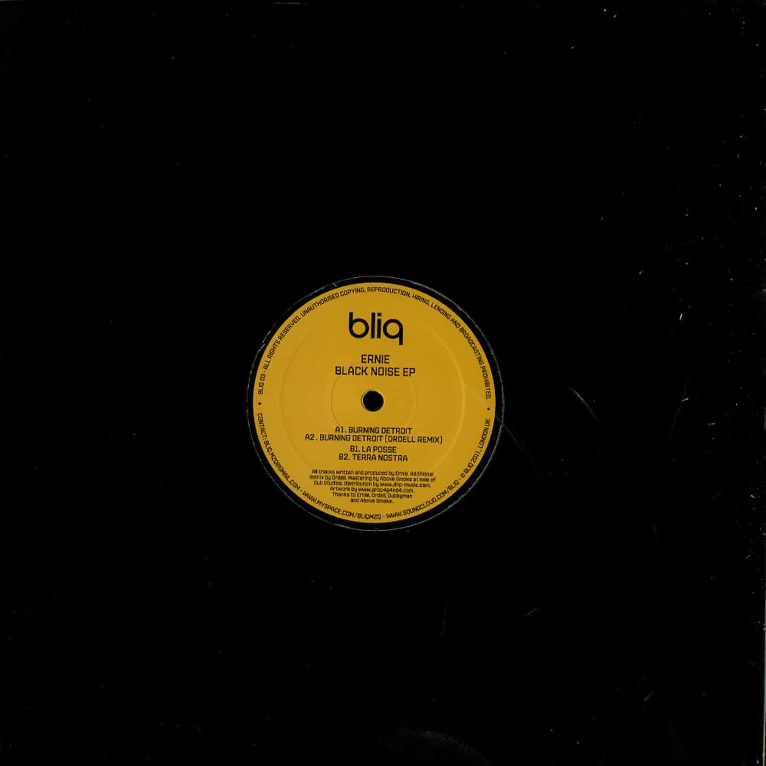 Ernie - BLACK NOISE EP 
