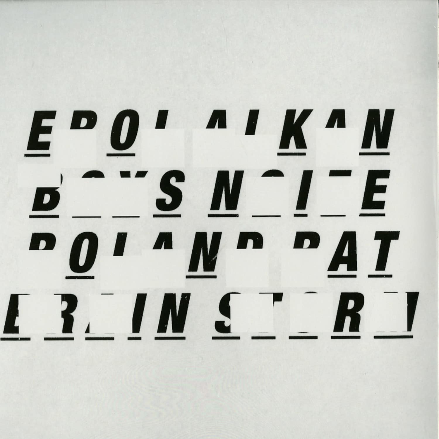 Erol Alkan & Boys Noize - ROLAND RAT, BRAIN STORM