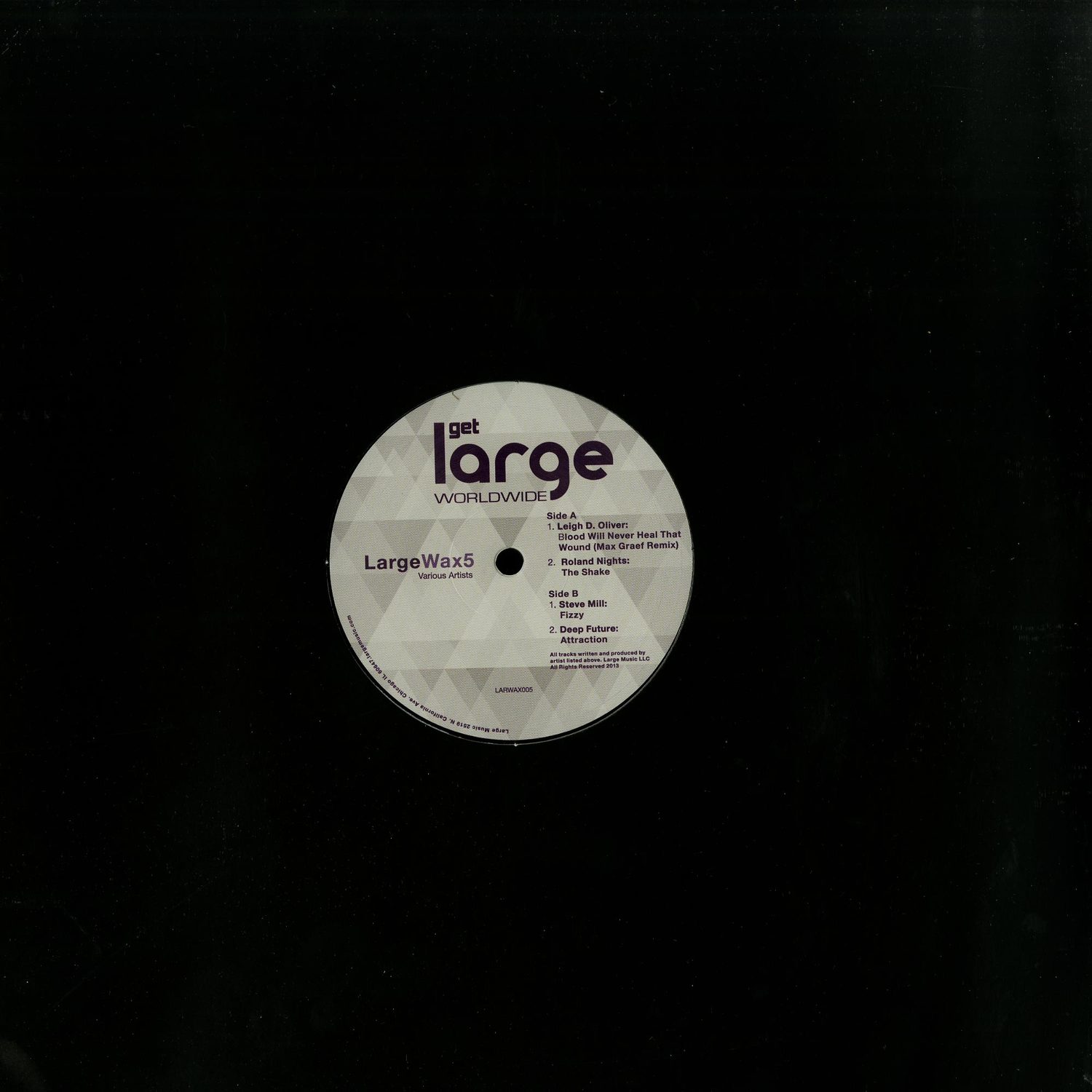 Leigh D Oliver, Roland Nights, Steve Mill, Deep Future, Max Graef - LARGE WAX 5