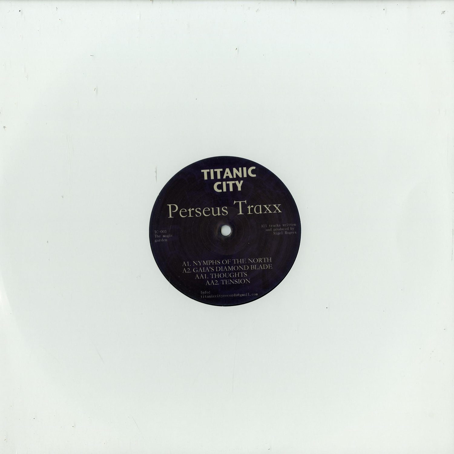 Perseus Traxx - THE MAGIC GARDEN