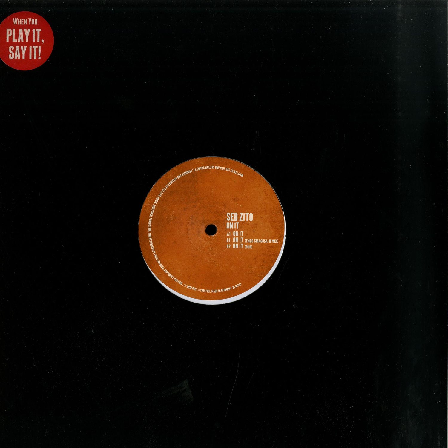 Seb Zito - ON IT 