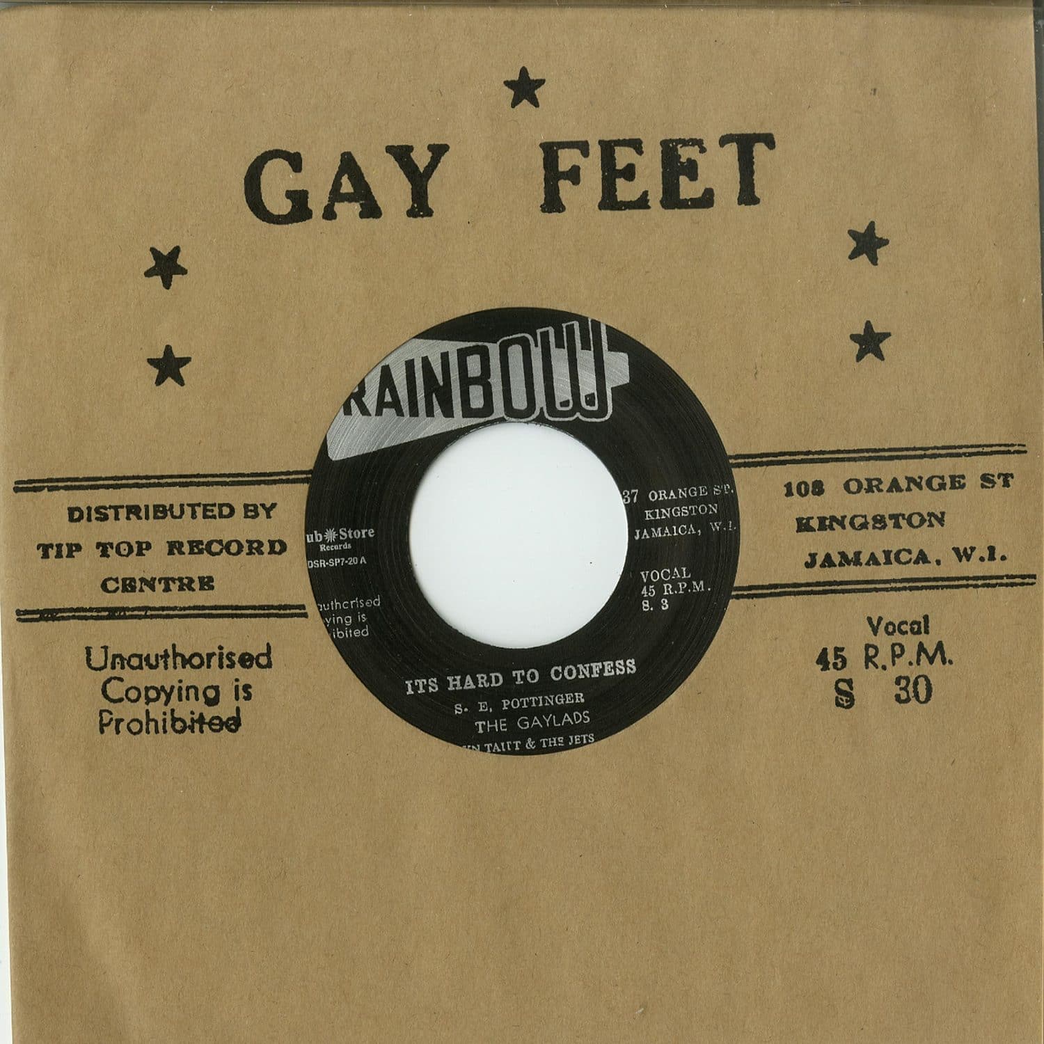 The Gaylads - ITS HARD TO CONFESS 
